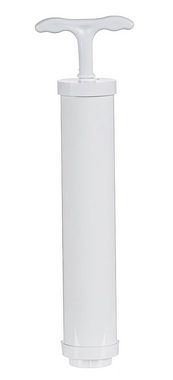 Kipit Hand-Vakuumierer VAKUUMPUMPE für Vakuumbeutel 24cm Vakuumbeutelpumpe Beutelpumpe 93, Vakuum Handpumpe Pumpe Aufbewahrungsbeutel Saugluftabsauger