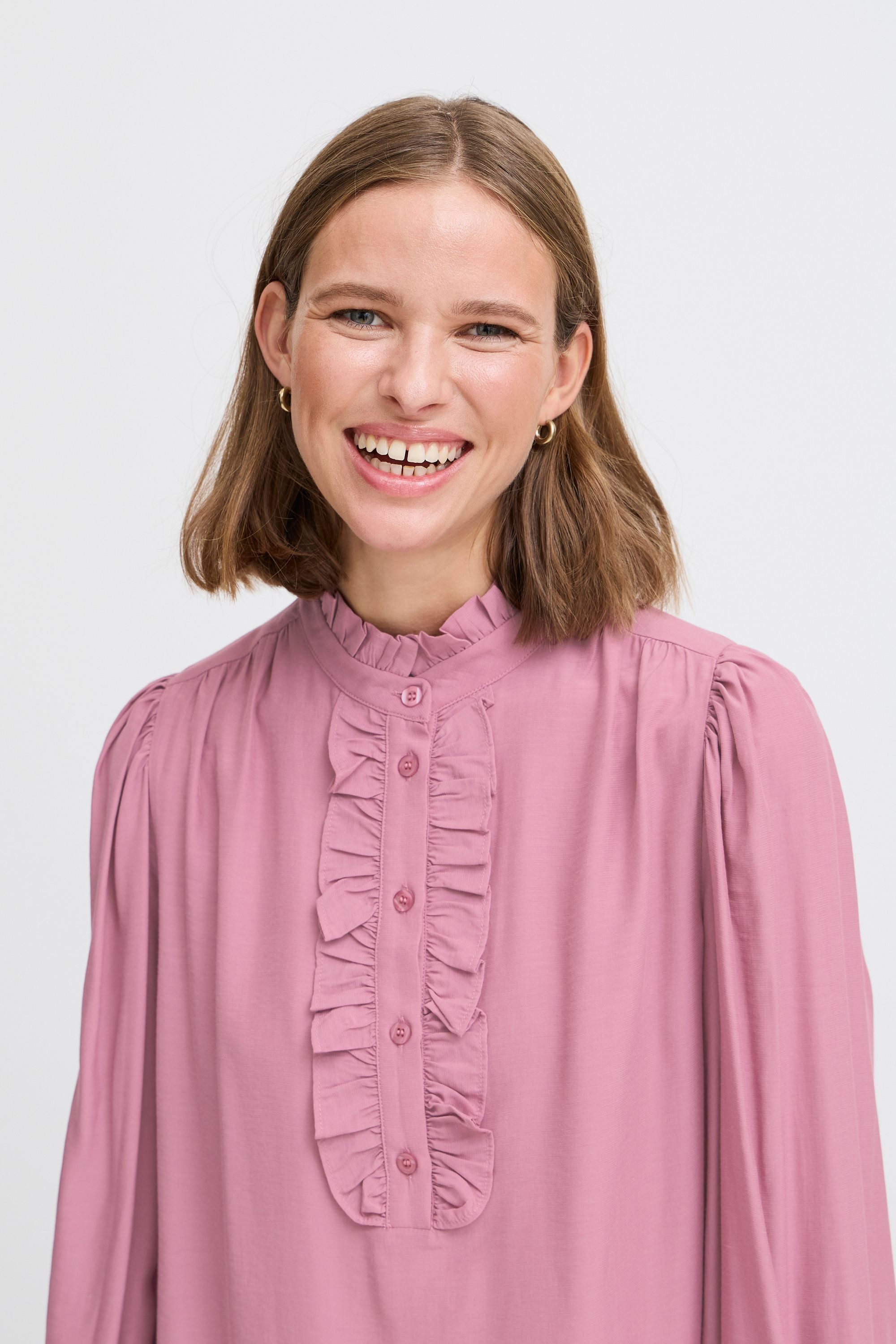 b.young Kurzarmbluse Kurzarm-Bluse BYFENJA