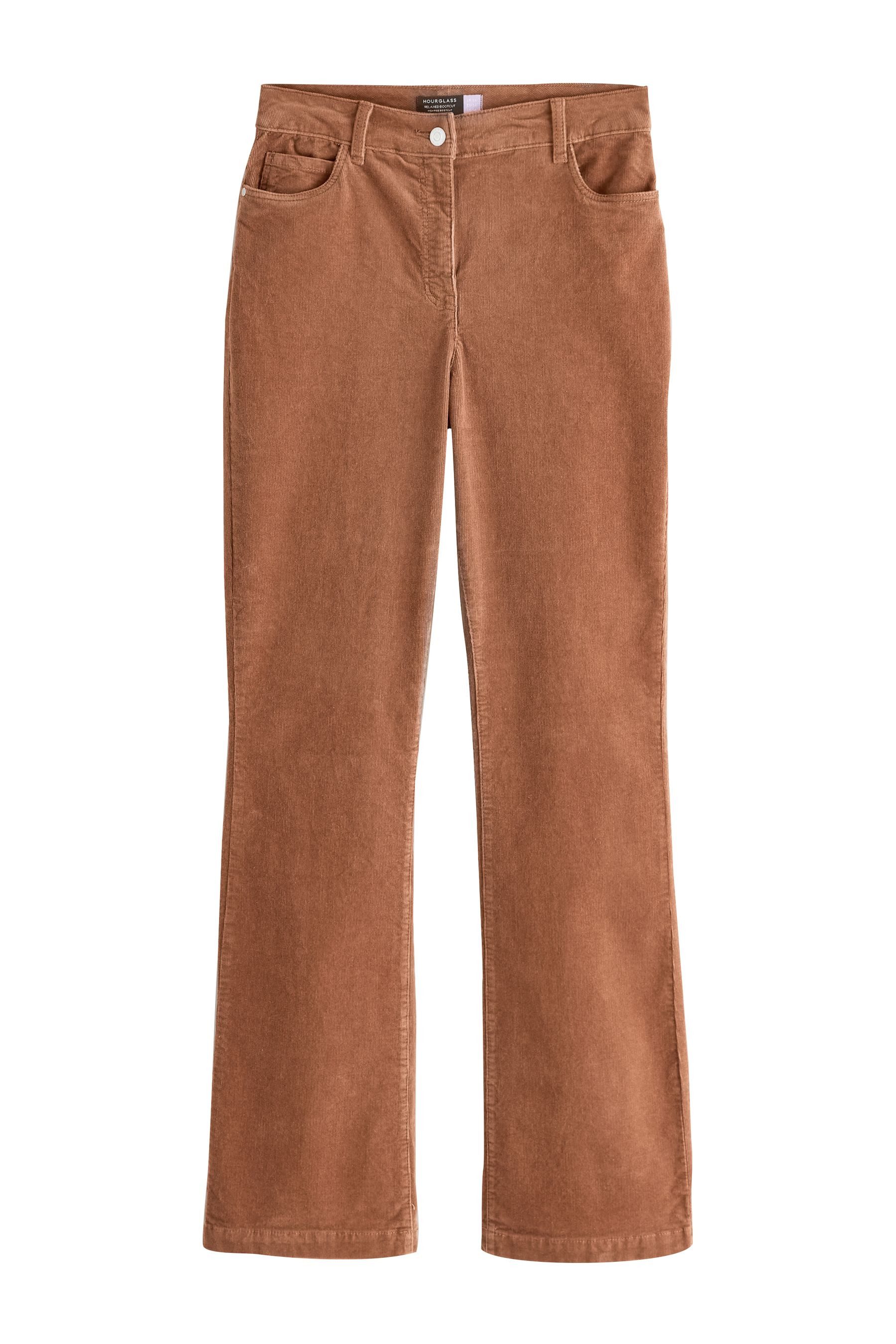 Next Bootcuthose Bootcut-Cordhose in Sanduhrenform (1-tlg) günstig online kaufen