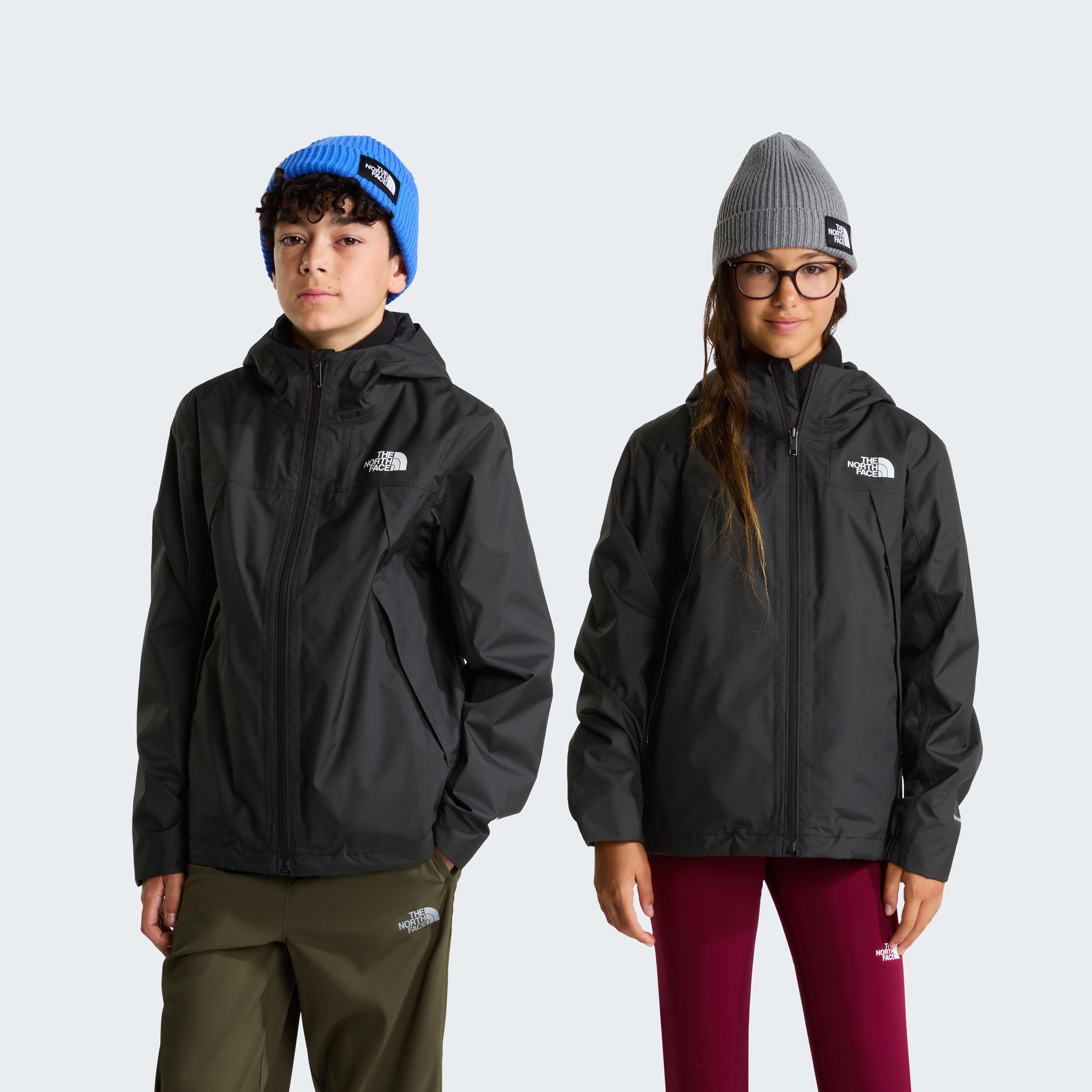 The North Face Funktionsjacke TEEN ANTORA TRICLIMATE für Jugendliche, mit wetterfestem Material, atmungsaktiv, wasserdicht