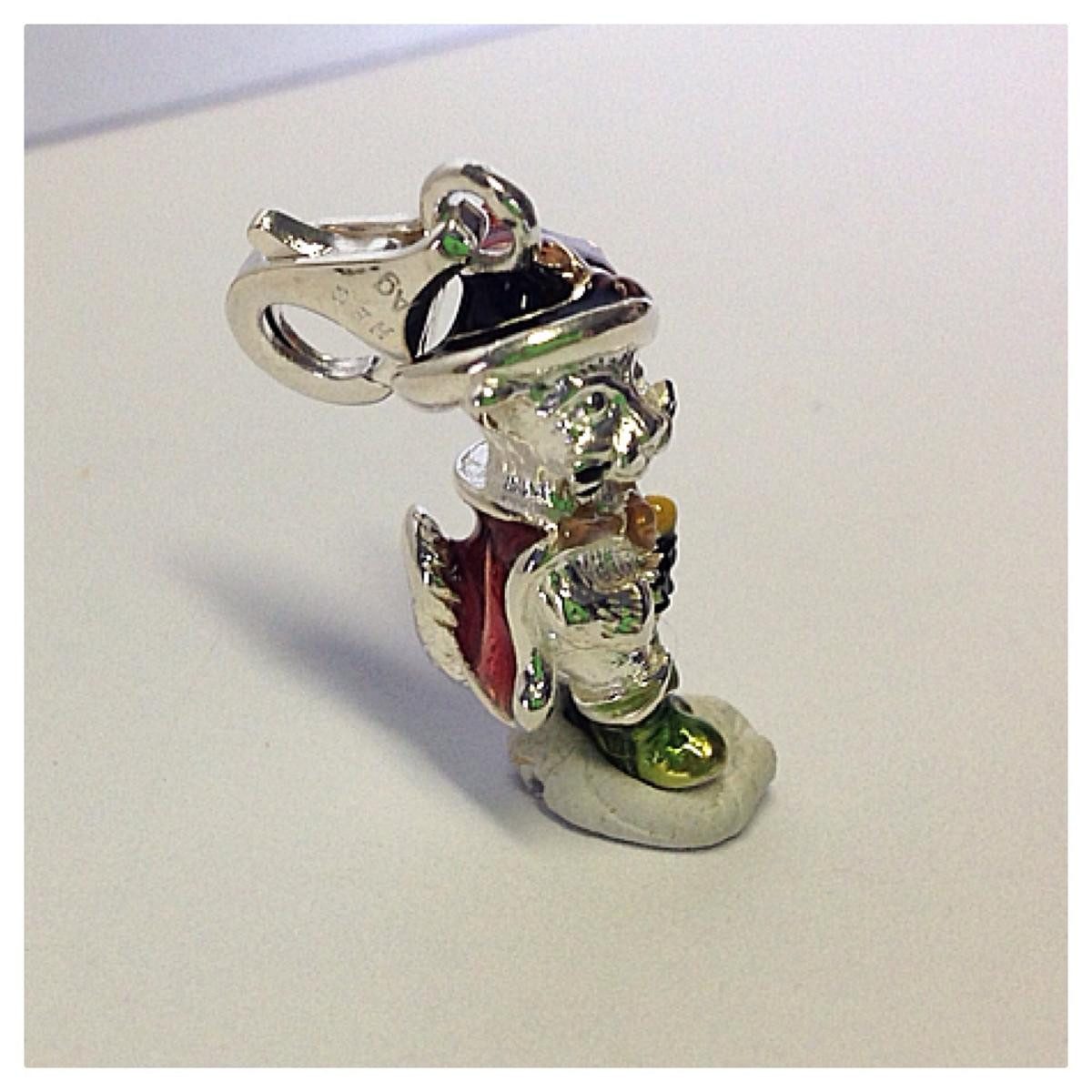 Edelschmiede925 Charm-Einhänger Edelschmiede925 Charm Anhänger 925 Silber gestiefelter Kater