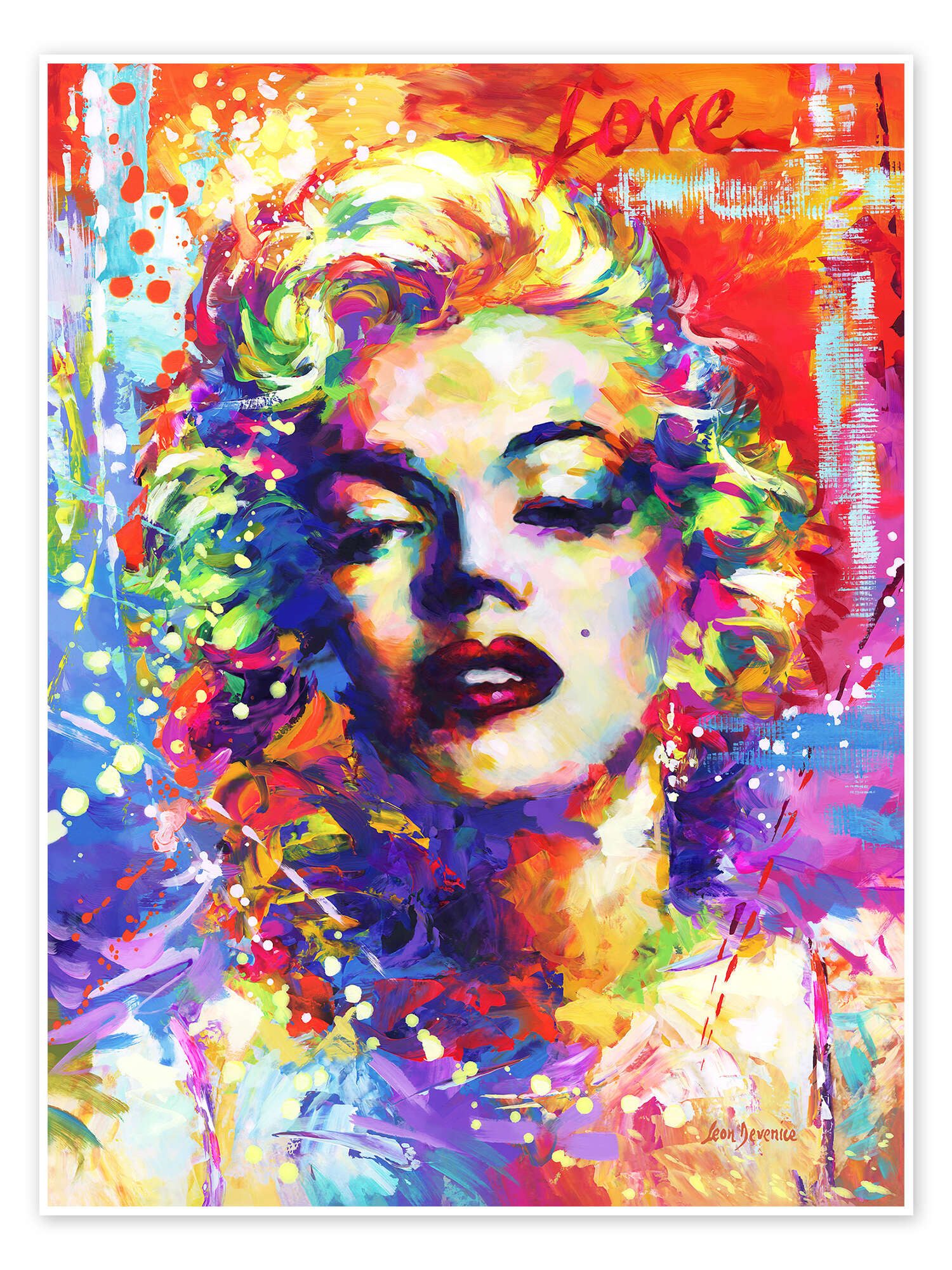 Poster Leon Devenice