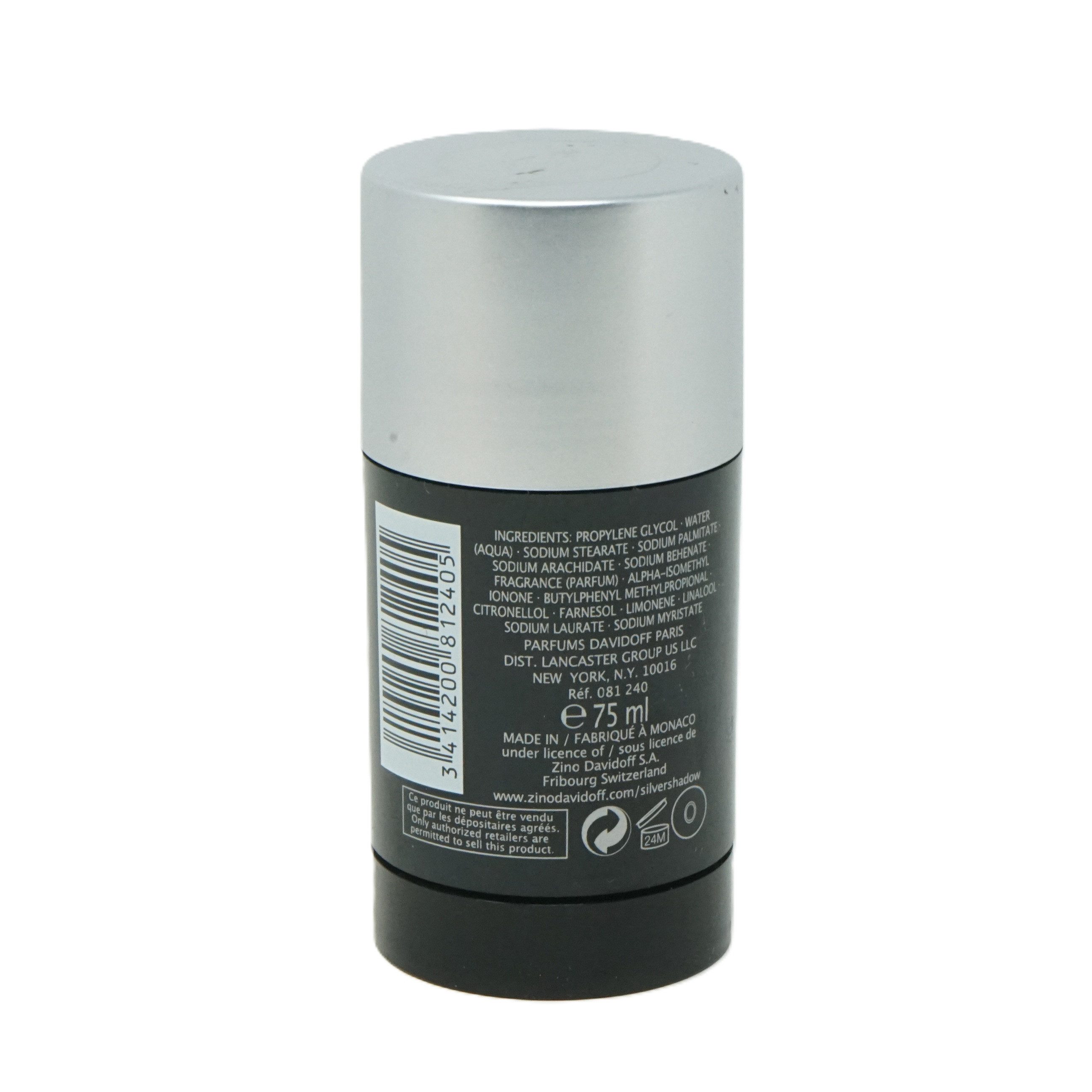 DAVIDOFF Deo-Stift Davidoff Silver Shadow Deodorant Stick