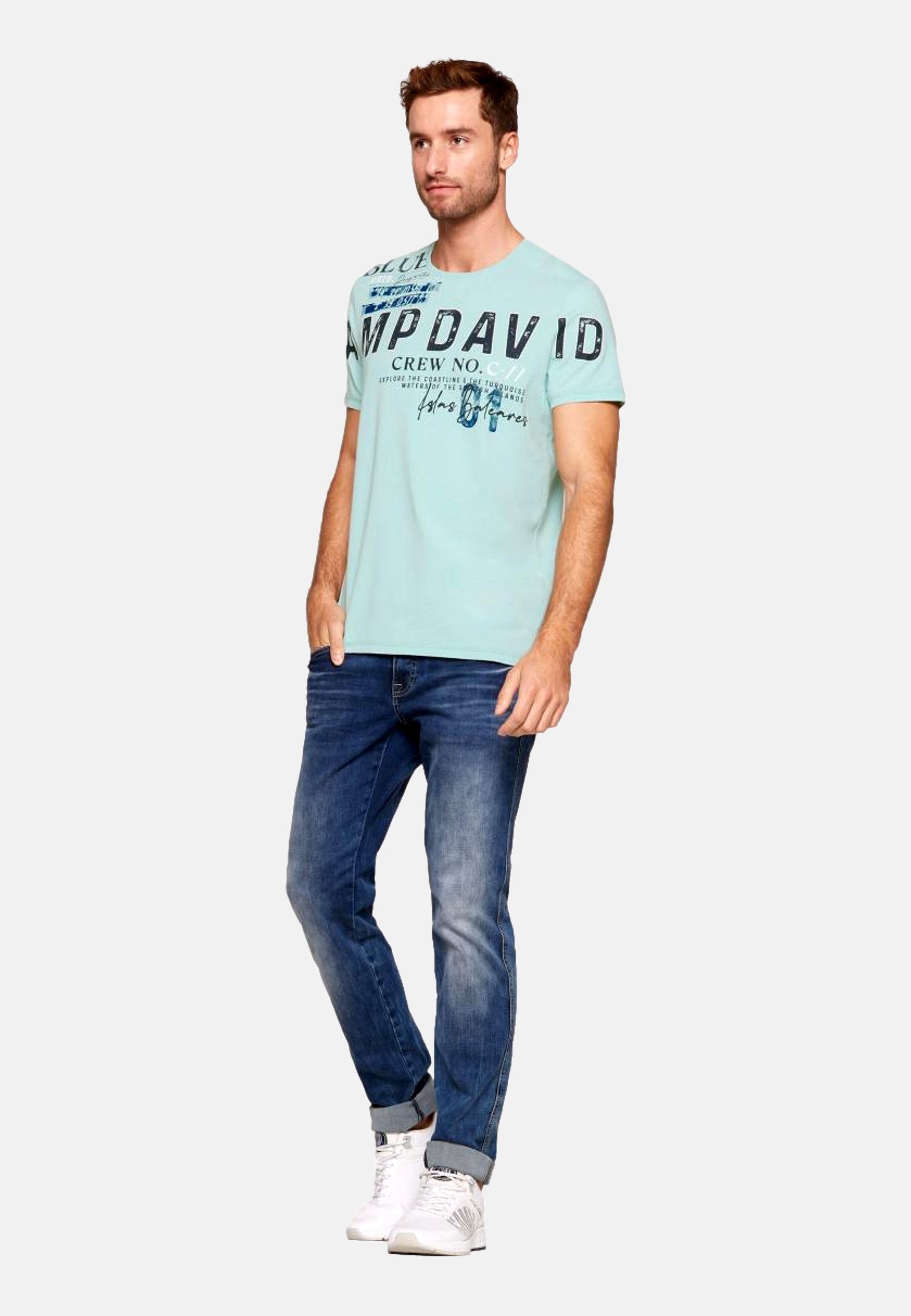 CAMP DAVID T-Shirt T-Shirt Kurzarmshirt (1-tlg., günstig online kaufen