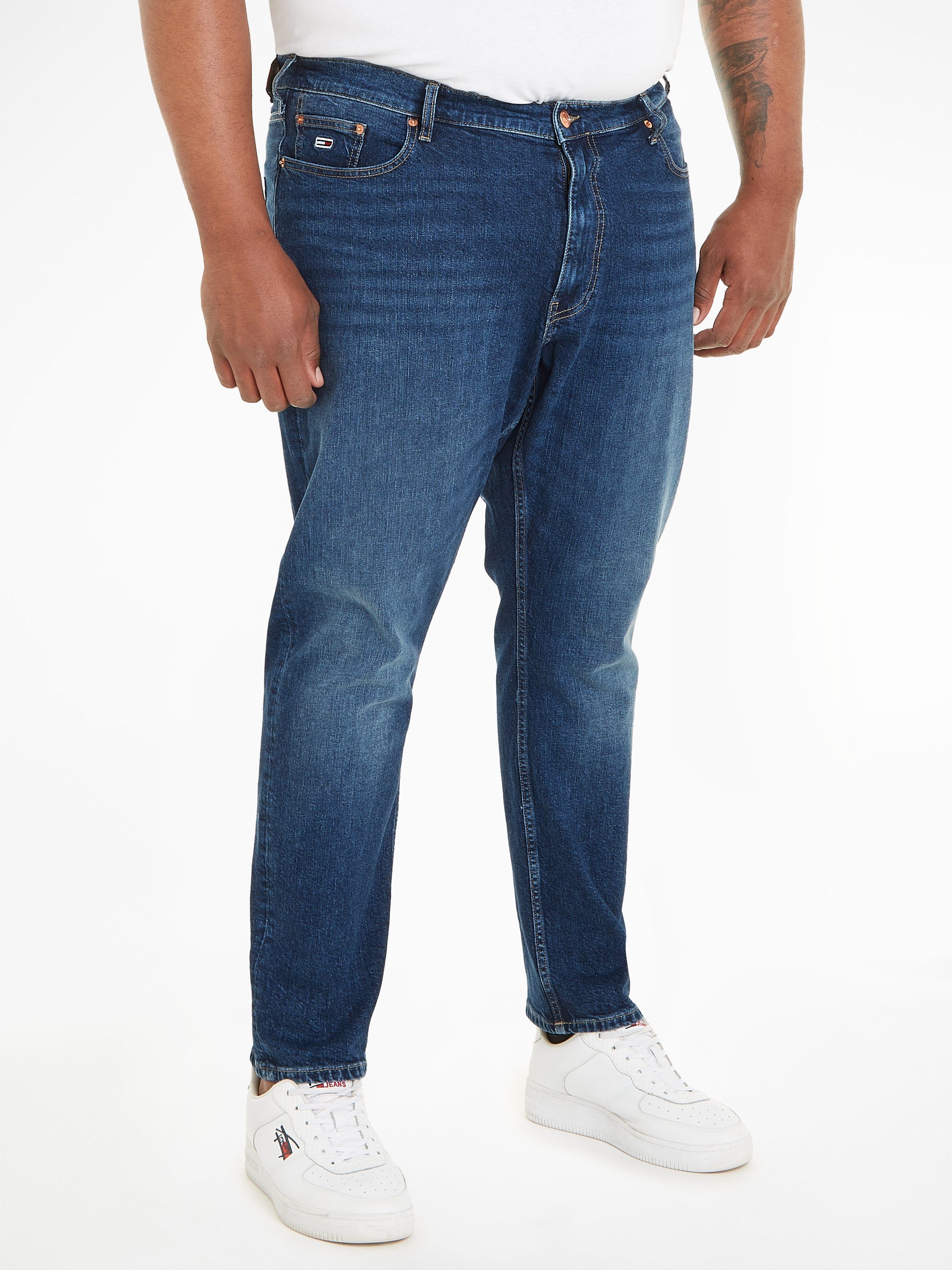 Tommy Jeans Plus Stretch-Jeans RYAN PLUS RGLR STRGHT CG5174 Denim Dark