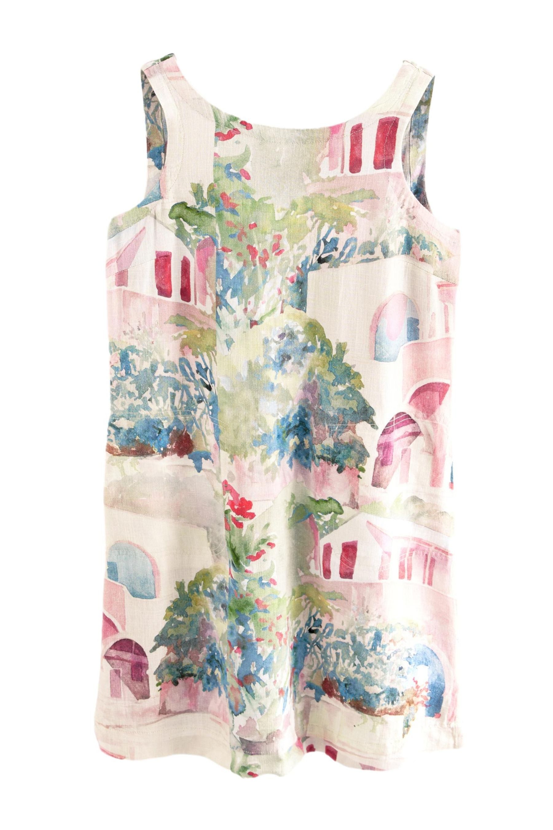 Next Minikleid Mini-Etuikleid mit Leinen mit U-Rückenausschnitt (1-tlg) günstig online kaufen