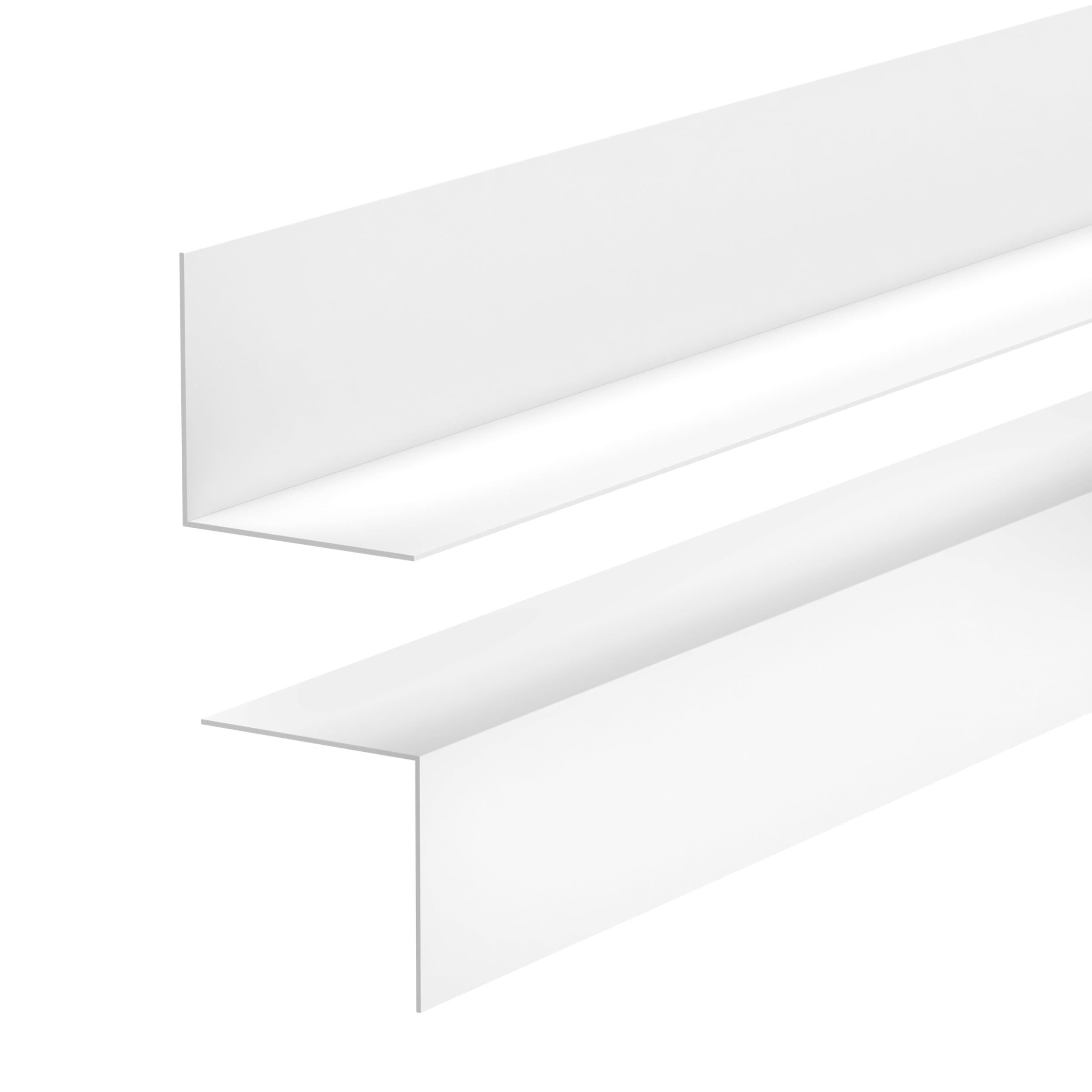 Quest Sockelleiste Hart-PVC, L: 200,00 cm, H: 3,50 cm, Packung, 1-St., 35x18 mm, wasserfest, UV-beständig