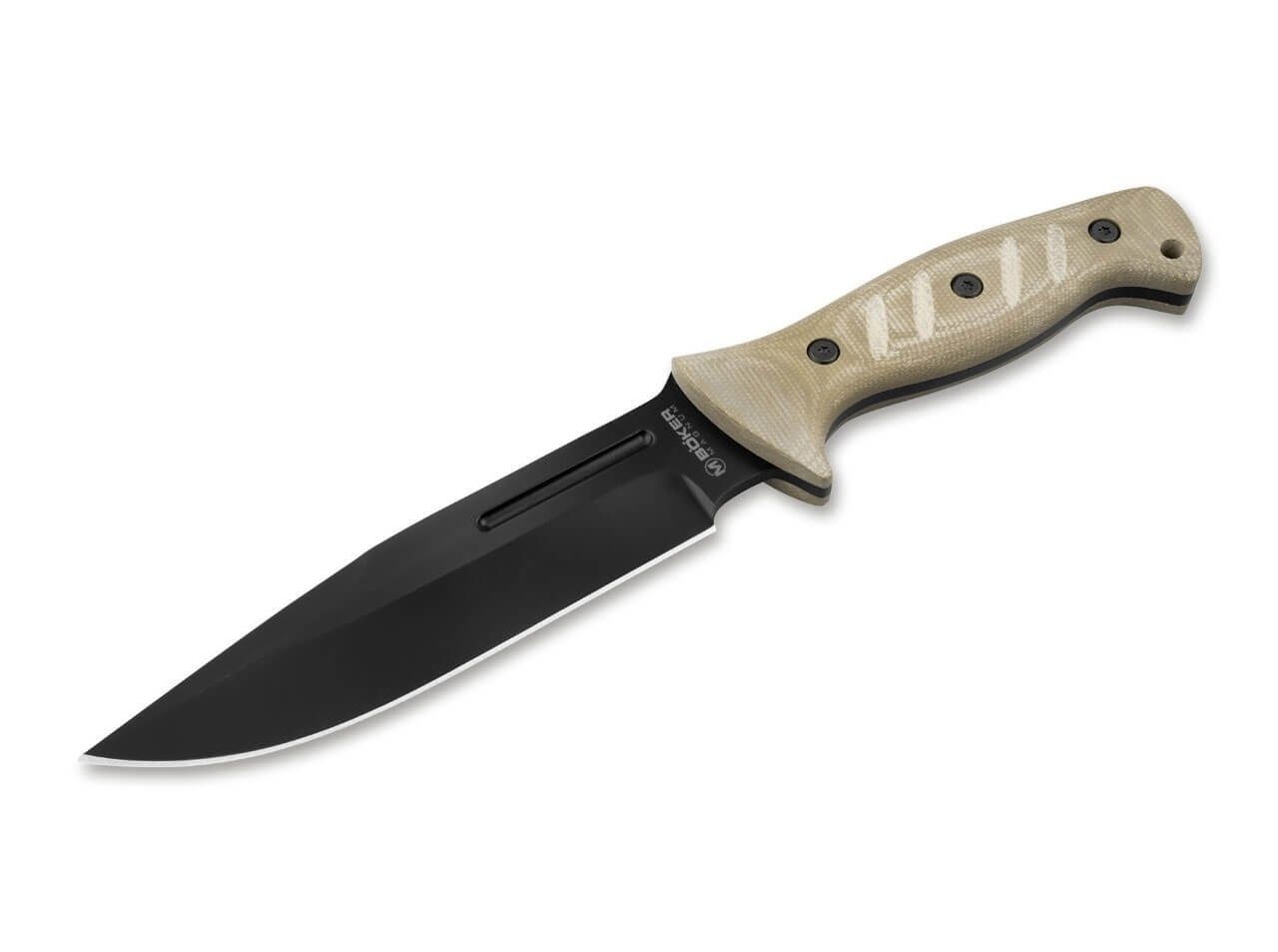 Survival Knife Magnum Desert Warrior 2.0 mit Micarta Griff