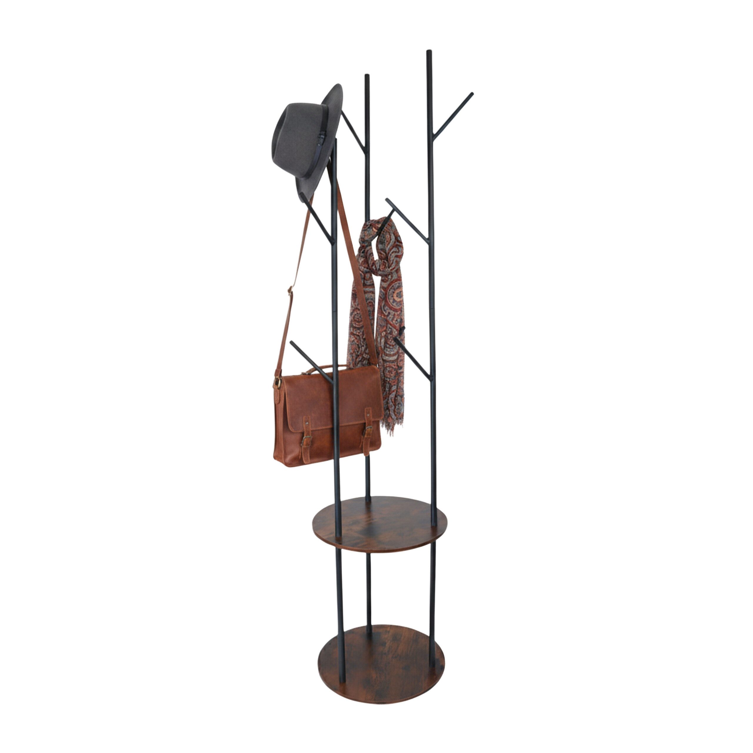 relaxdays Garderobenständer 175 cm, (1 St)