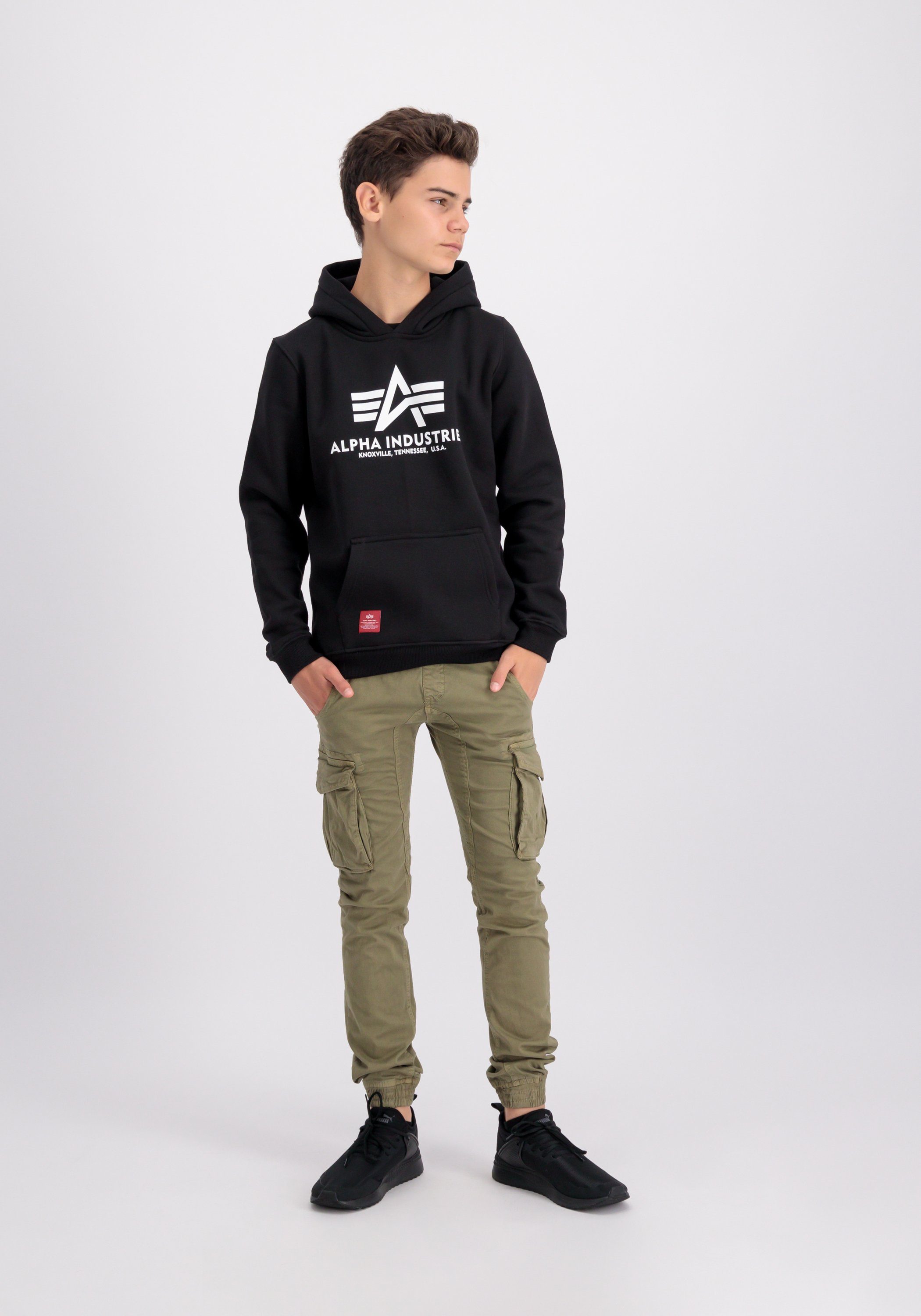 Alpha Industries Hoodie Alpha Industries Kinder Kapuzenpullover Basic