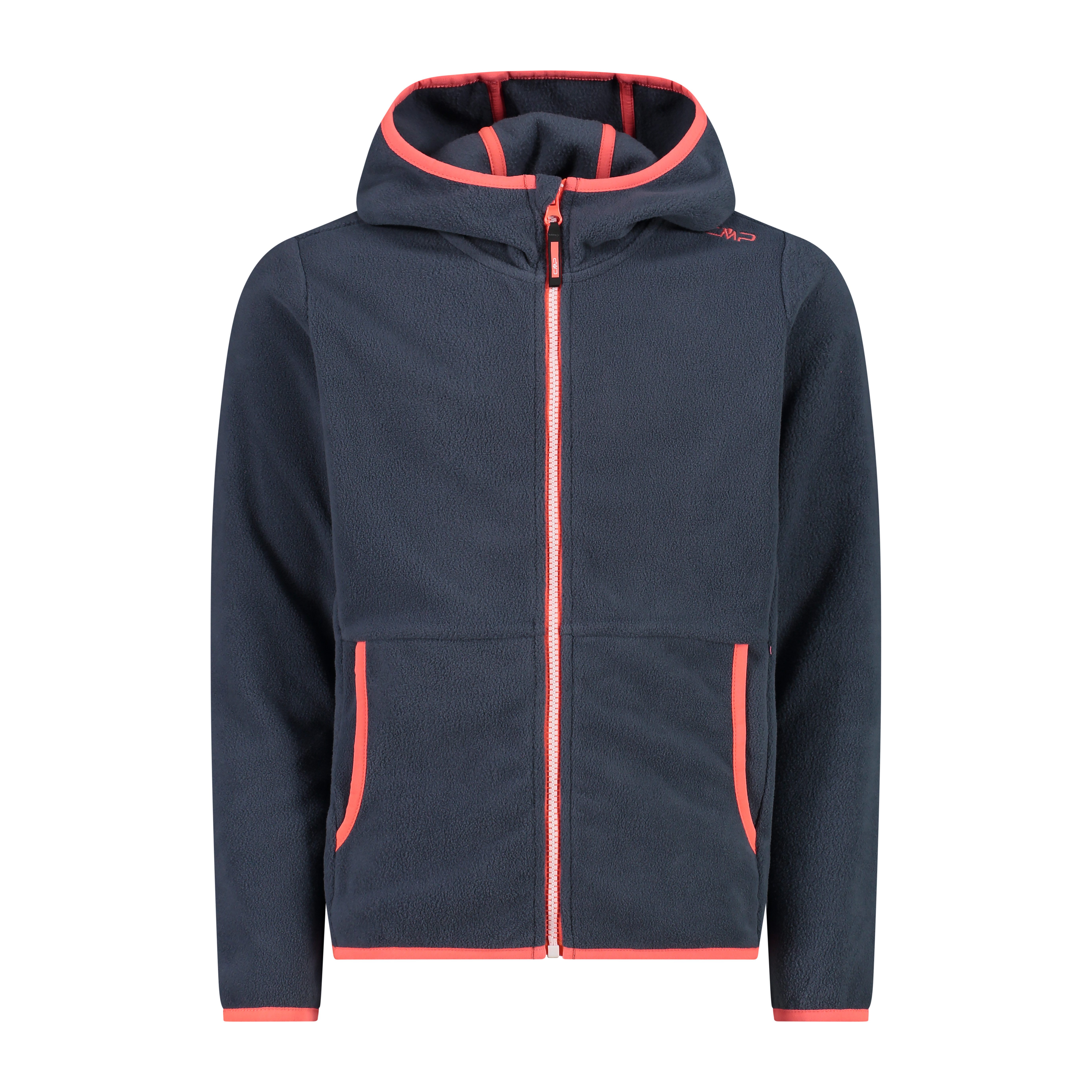 Fleecejacke CMP Mädchen Fleecejacke Kid G Fix Hood Jacket 32H1375