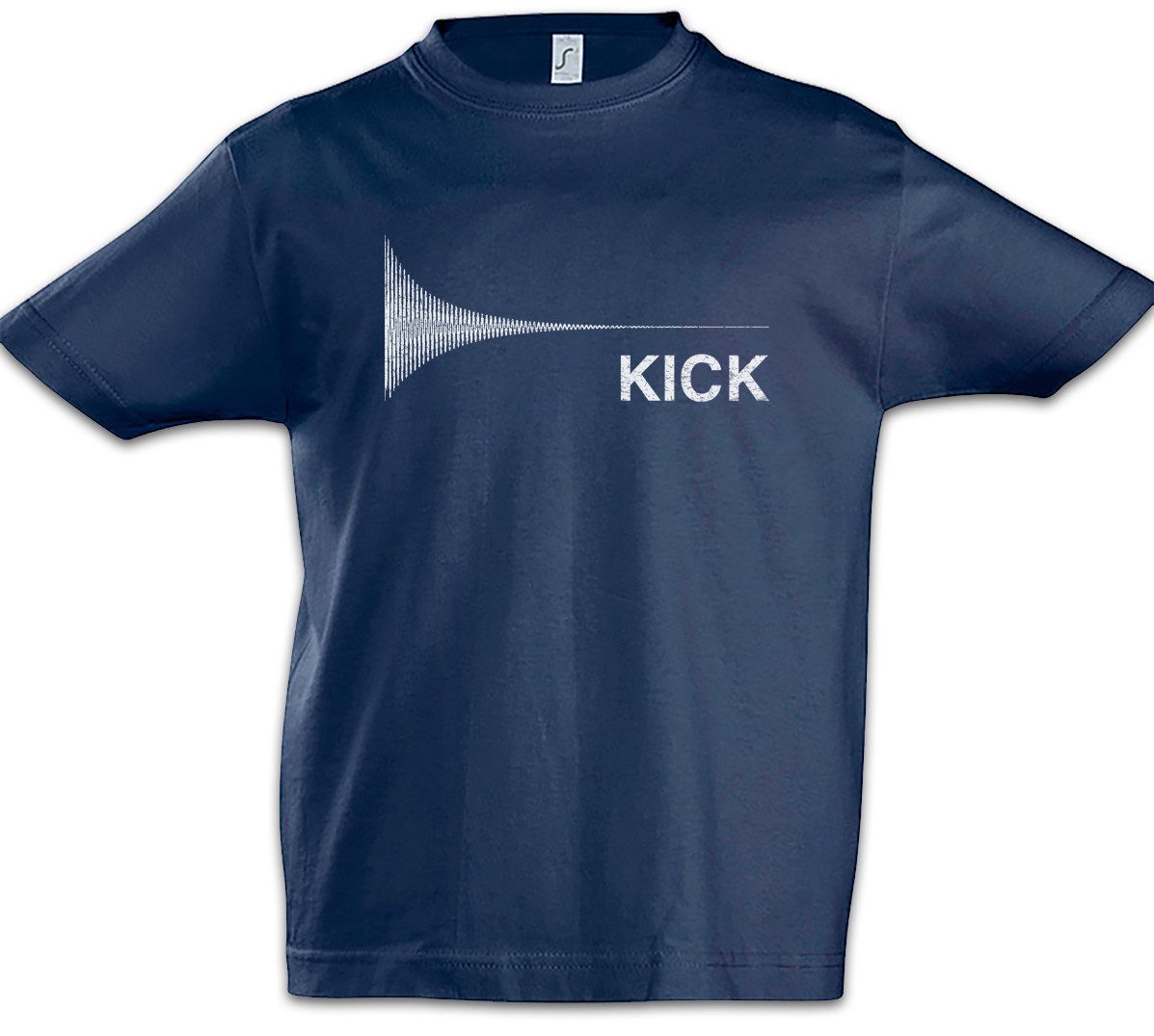 Print-Shirt Wave Kick Drum Kinder T-Shirt Attack Decay Sustain Release Audio LFO