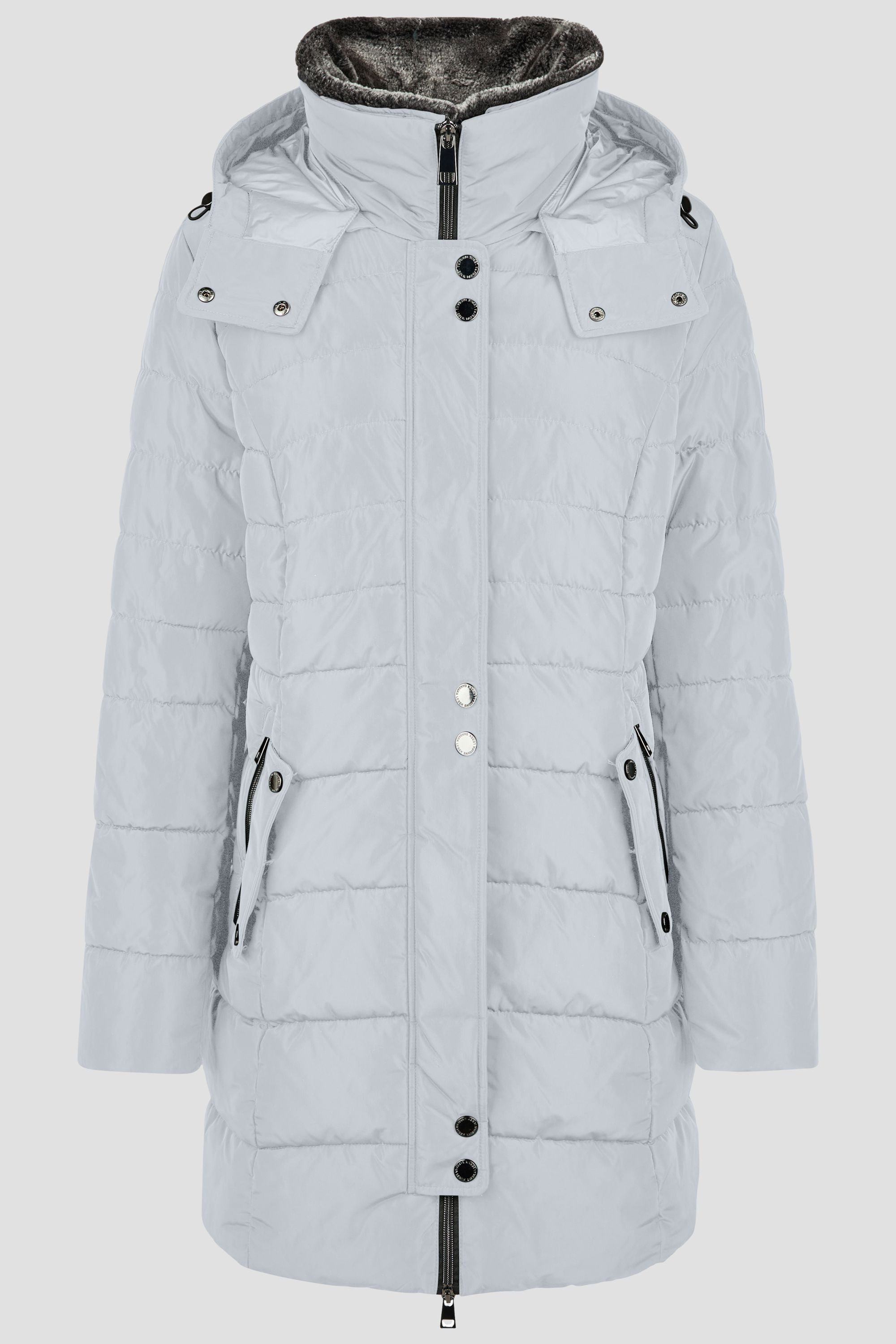 Barbara Lebek Steppmantel Übergangsmantel, Herbstmantel oder lange Steppjacke Damen