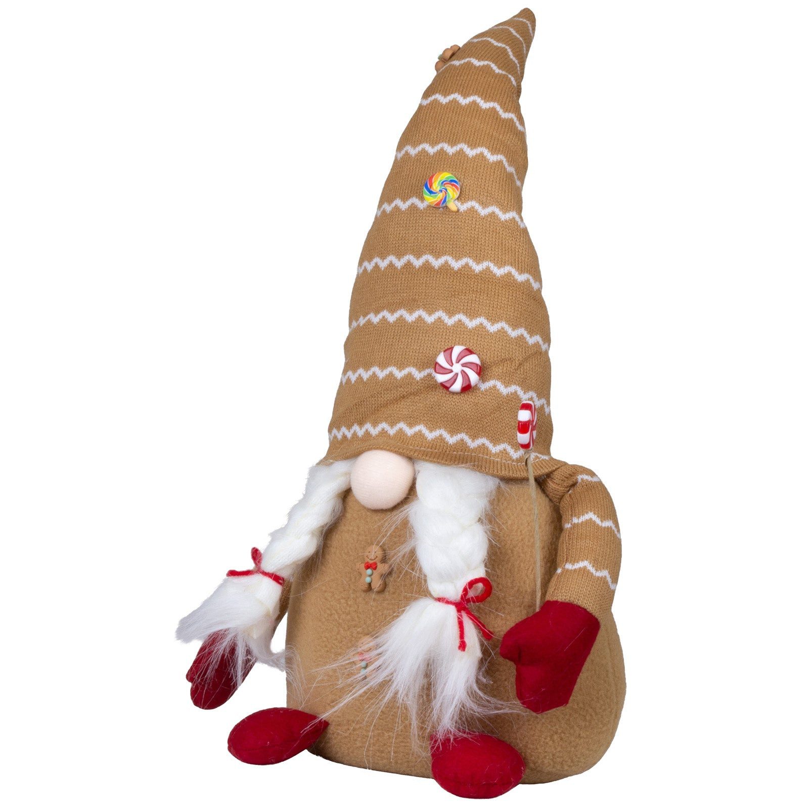 Christmas Paradise Wichtel Weihnachten 36 cm (48 cm) (Dekofigur, 2 St., Pärchen), Weihnachtsdeko Gnom braun