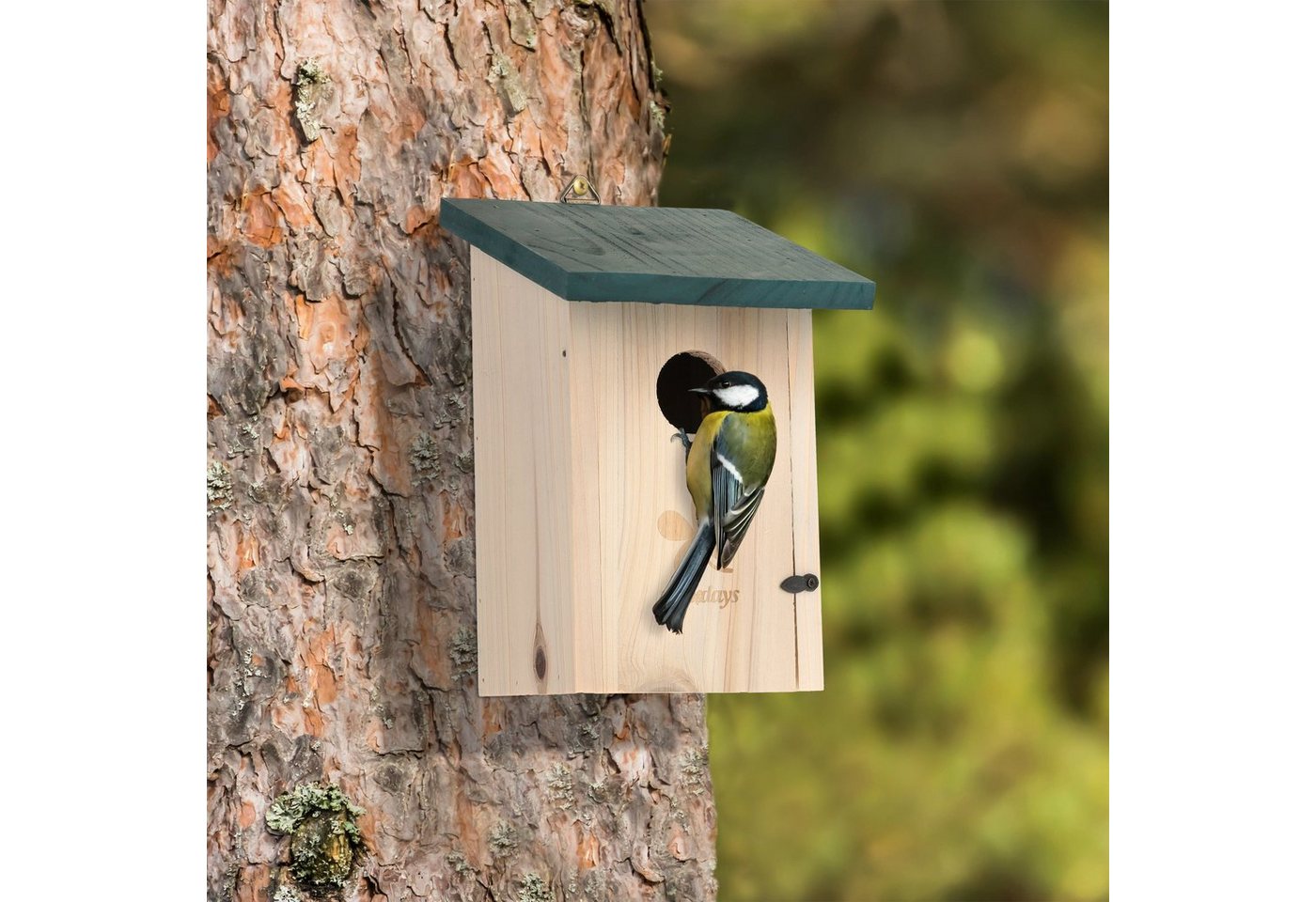 Thumbnail - relaxdays Vogelhaus Nistkasten für Vögel
