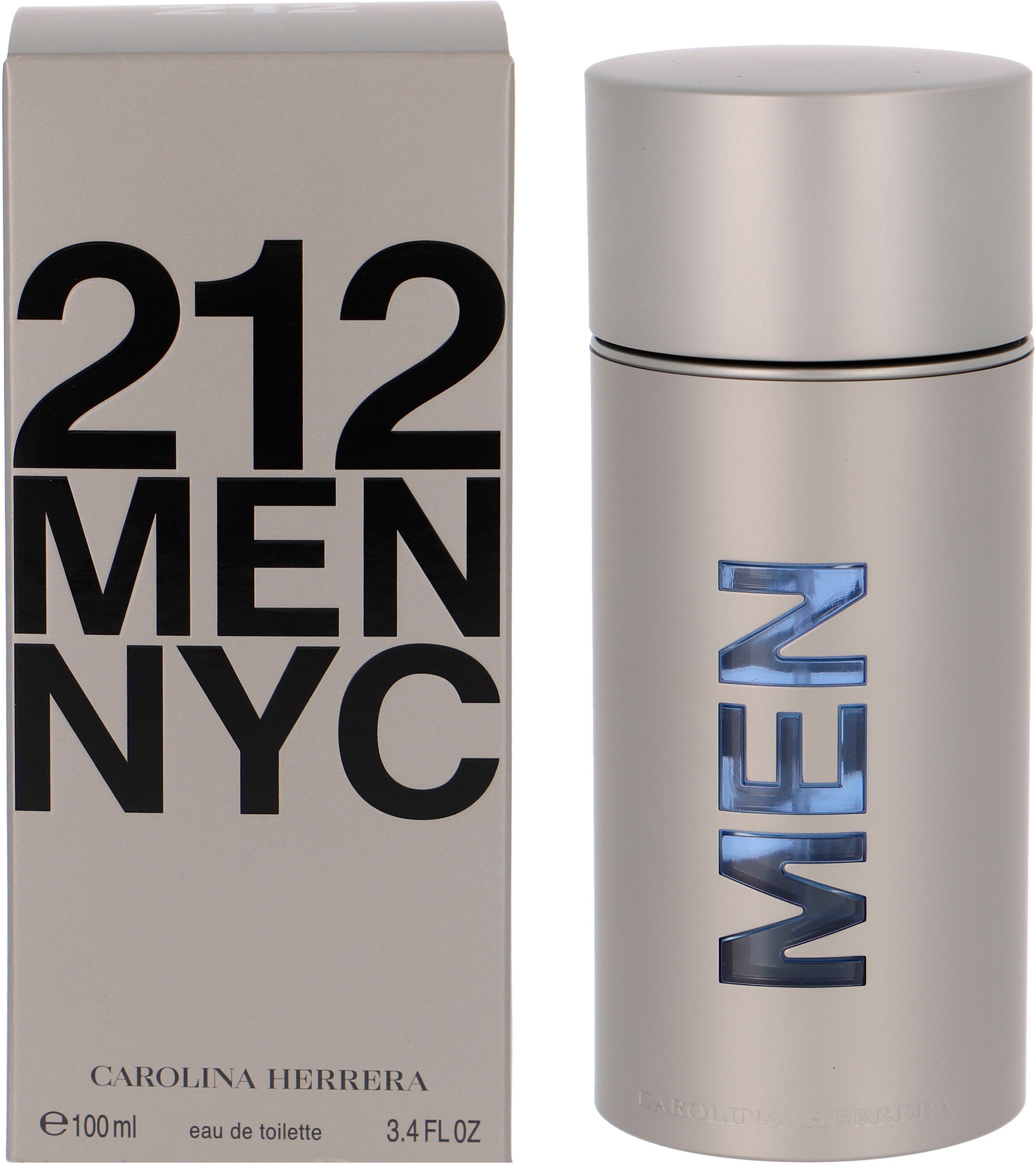 Carolina Herrera Eau de Toilette Carolina Herrera 212 Men, mit würzig blumiger Herznote