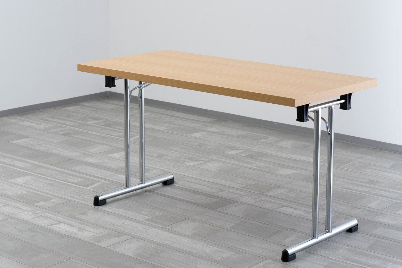 PROREGAL® Klapptisch Klapptisch Jouni, 138x69cm, Buche, günstig online kaufen
