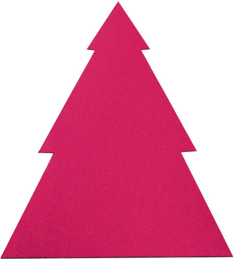 Platzset, Tannenbaum, Weihnachtsdeko, Primaflor-Ideen in Textil, (Set, 4-St), auch ideal als Tischdeko oder Untersetzer, Größe 47,5 x 40cm