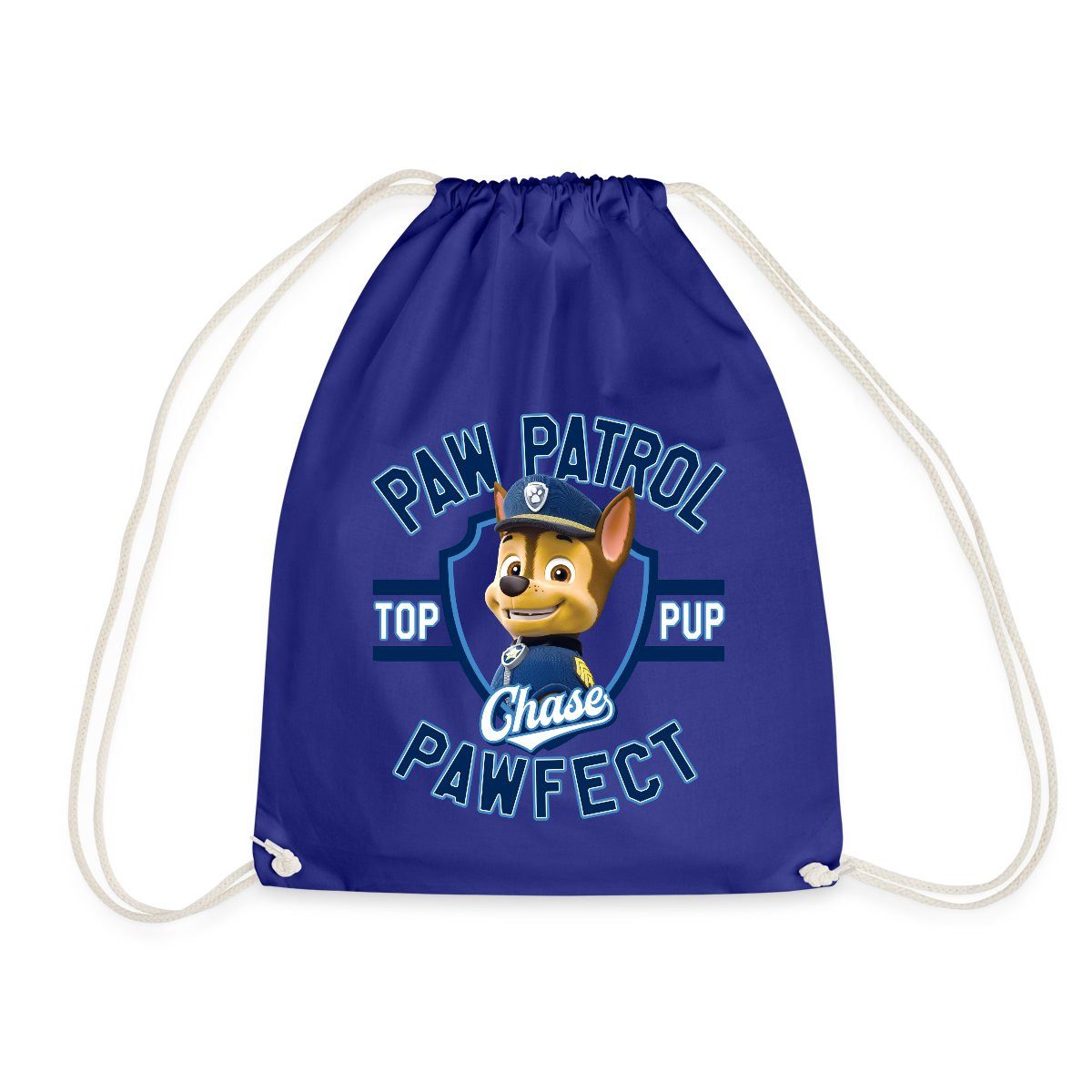 Spreadshirt Turnbeutel Paw Patrol Chase Pawfect Turnbeutel (1-tlg)