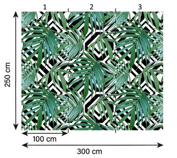 A.S. Création Fototapete A.S. Création XXL 5 Fototapete, Palmenblätter, 4m x 2,67m