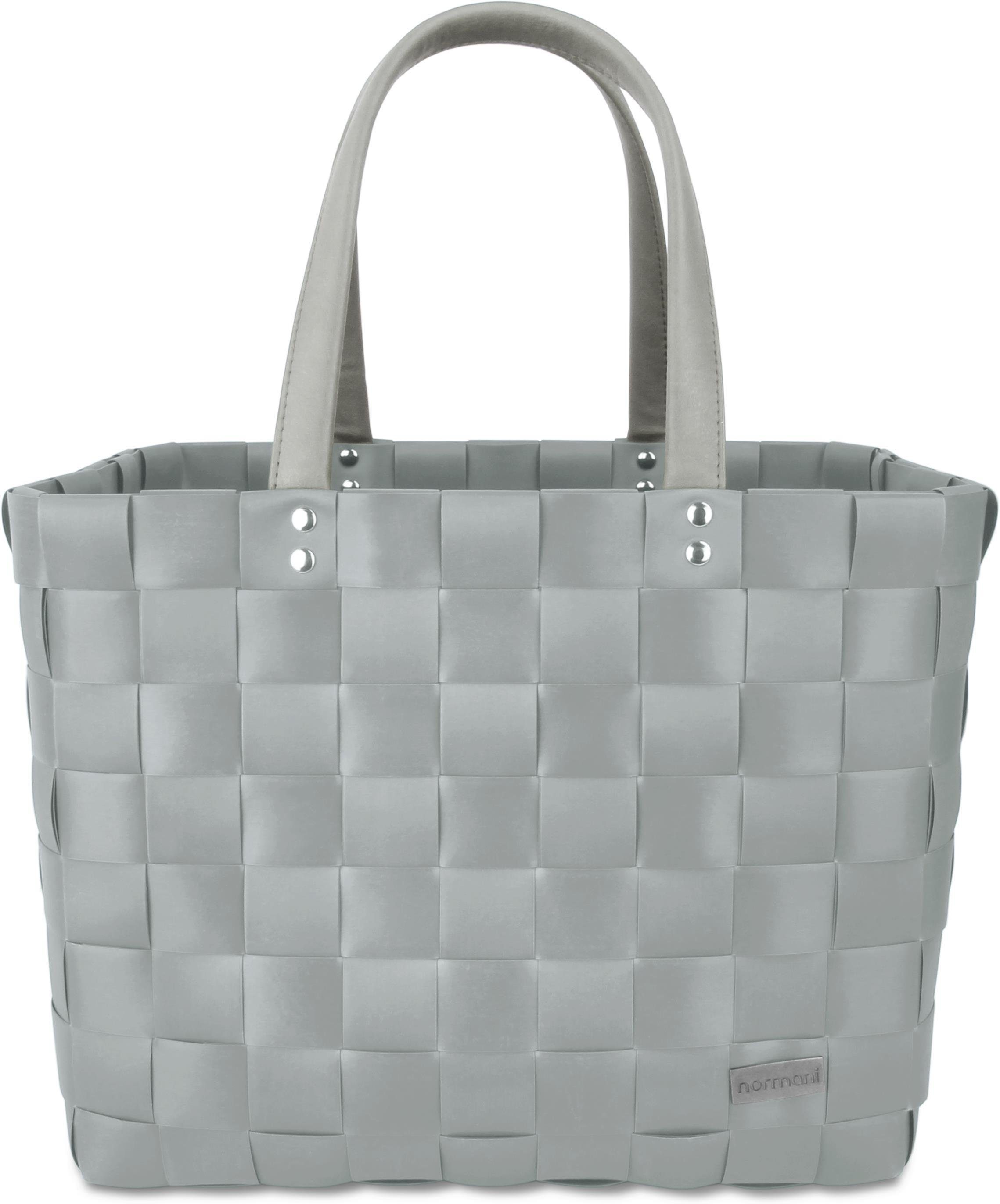 normani Einkaufskorb Einkaufskorb mit PU-Henkeln, 20 l, pflegeleichtes Mate günstig online kaufen