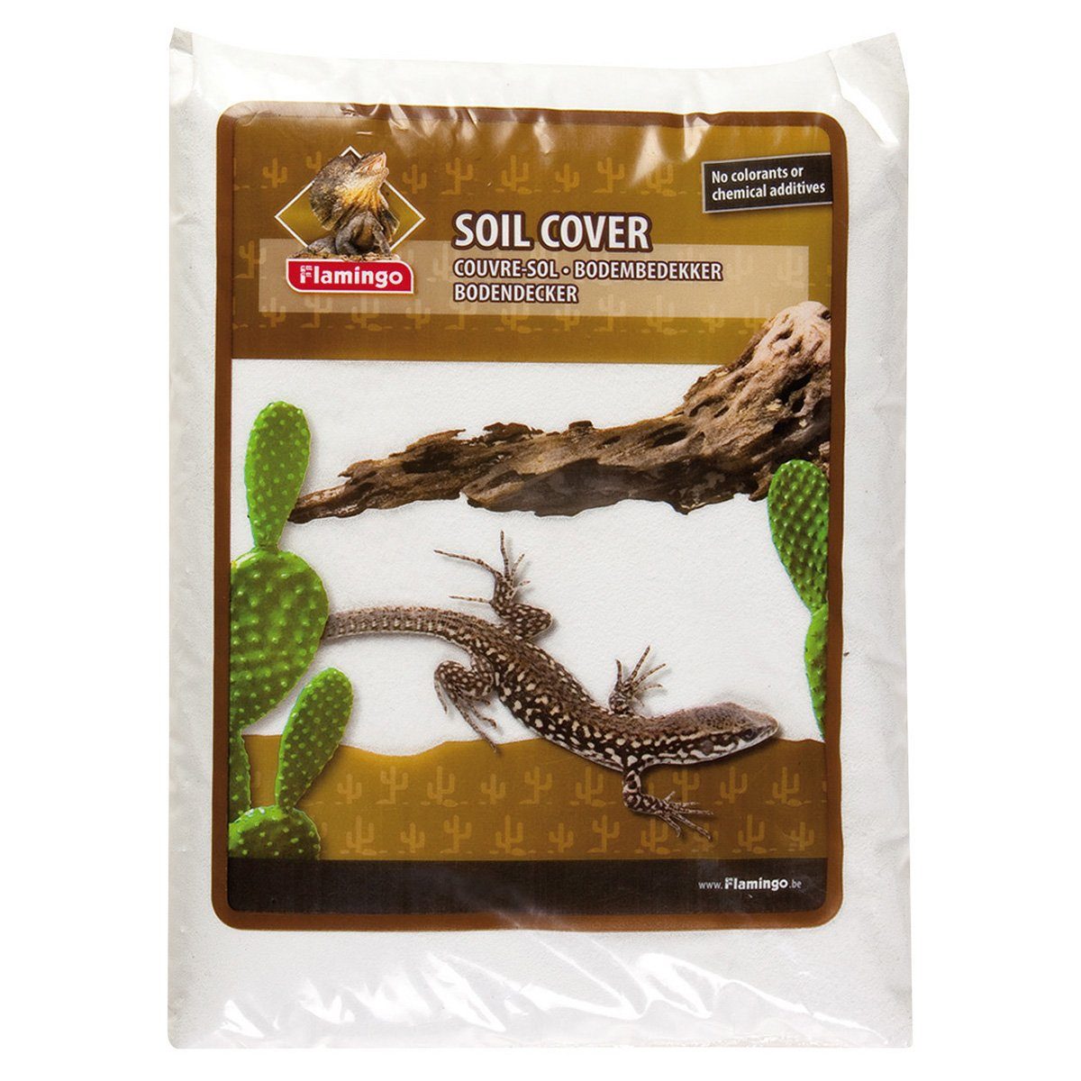 Flamingo Terrariensand Terrarium Sand Glacier 4 kg