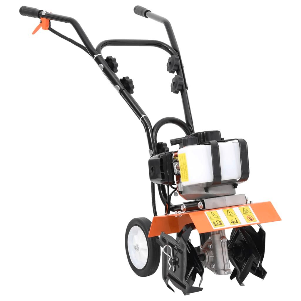 vidaXL Handerdbohrer Benzinfräse 52 cc