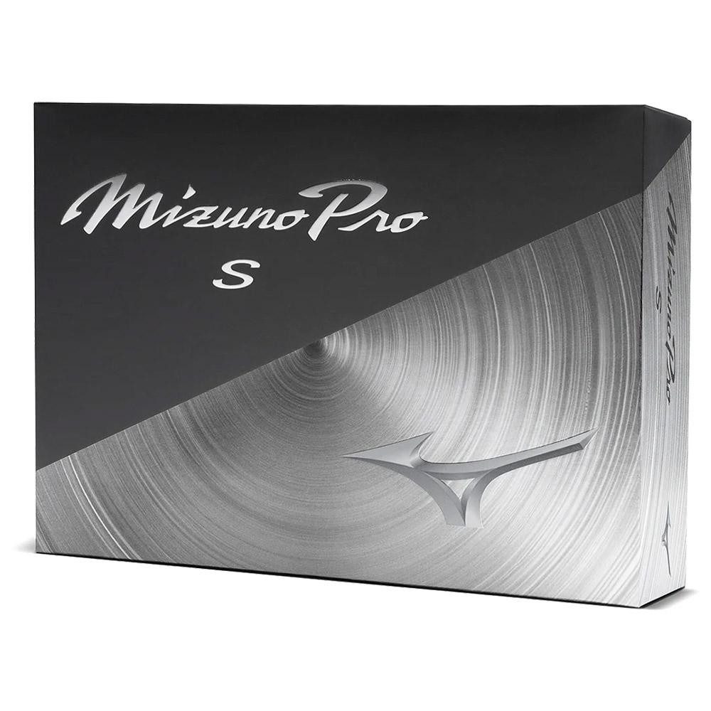 Mizuno Golfball Mizuno Pro S Golf-Ball weiß 12 Мячи 3-Layer, Präzision auf dem Grün