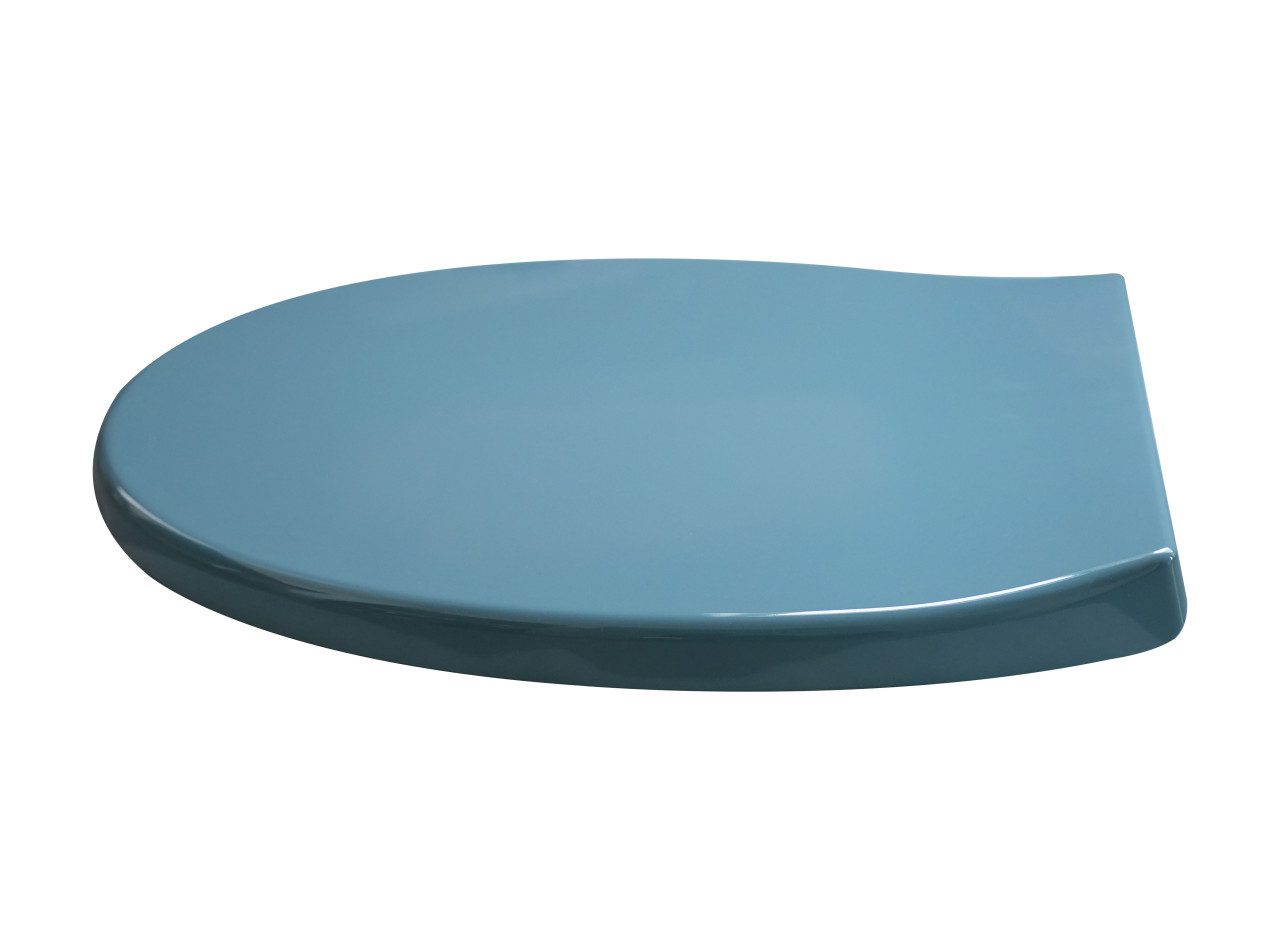 Primaster WC-Sitz Primaster WC-Sitz mit Absenkautomatik bermuda blau, Abnehmbar Absenkautomatik Edelstahlscharniere