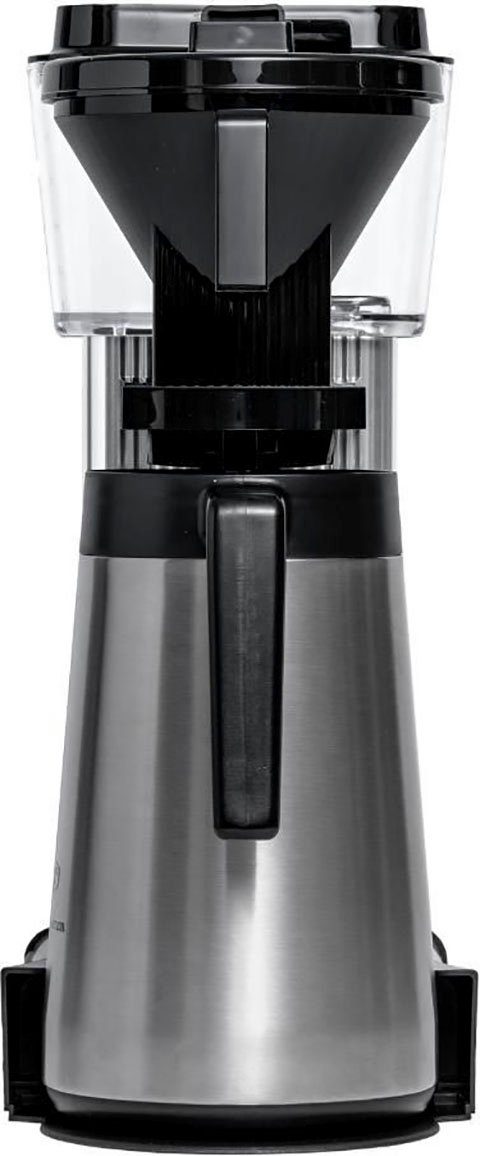 Kaffeekanne, Moccamaster Filterkaffeemaschine 1,25l polished, KBGT Thermoskanne 1x4 Papierfilter mit 741
