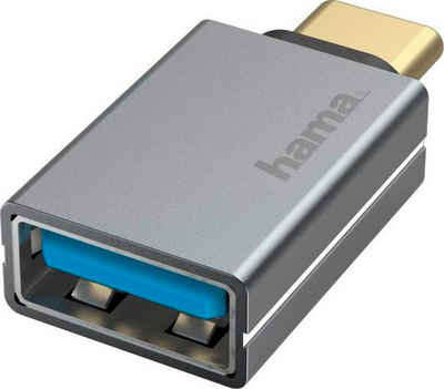 Hama USB OTG Adapter, USB-C Stecker, 3.2 Generation, 1,5 Gbit/s USB-Adapter USB-C zu USB 3.1 Gen 1