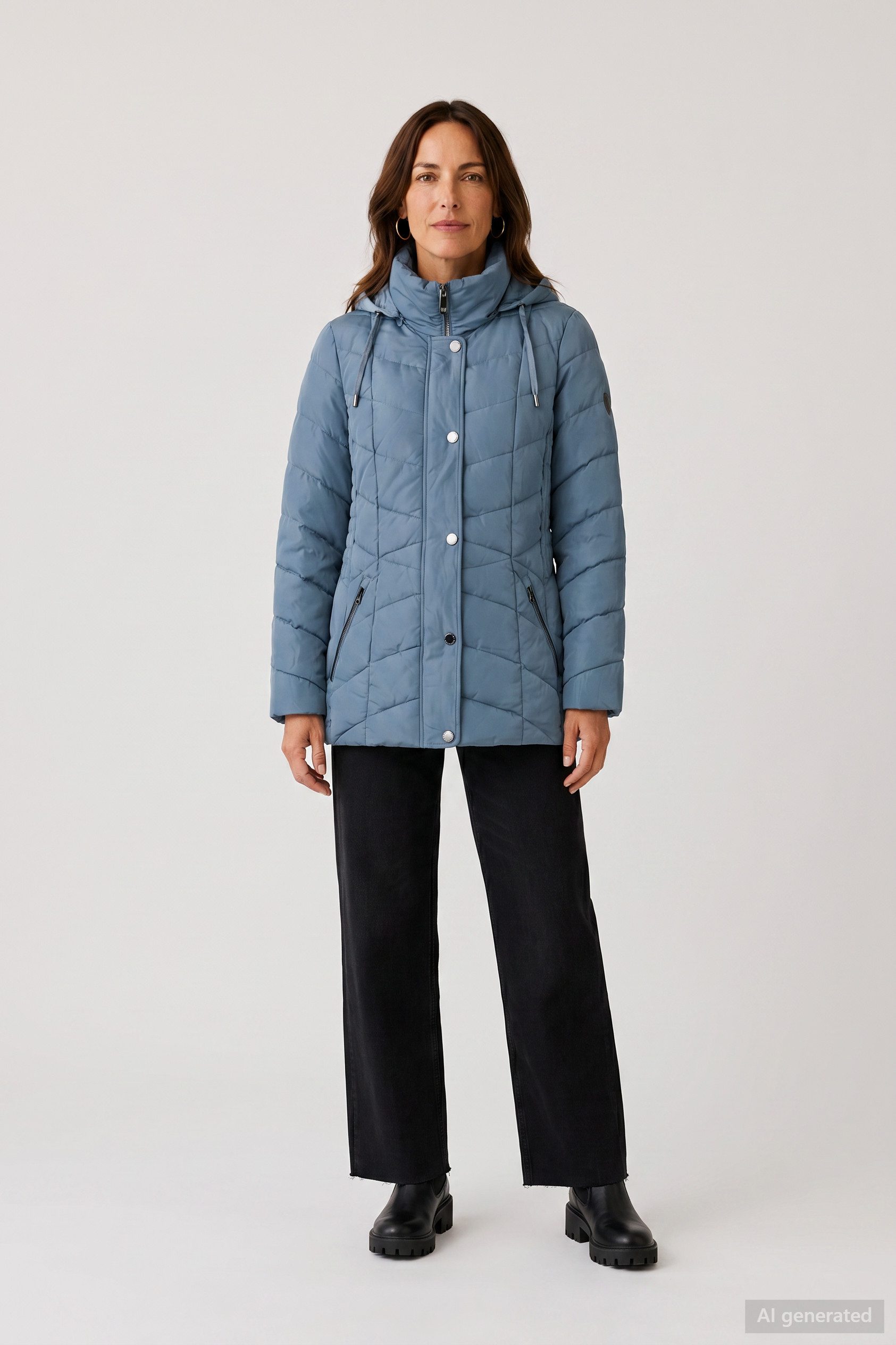 Barbara Lebek Steppjacke wattierte Damenjacke, Herbstjacke oder Übergangsjacke