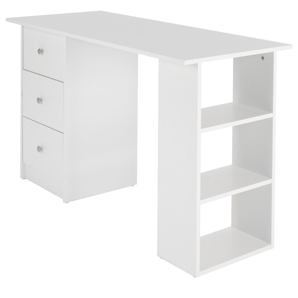ML-DESIGN Schreibtisch Bürotisch mit 3 Schubladen, günstig online kaufen