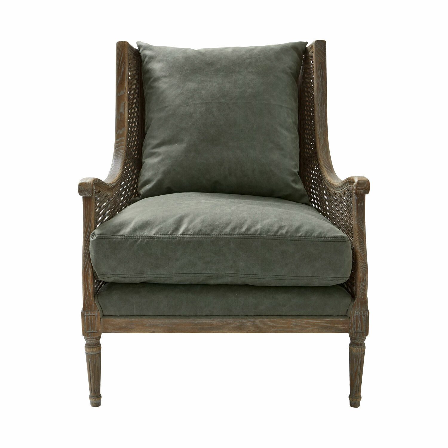 Mirabeau Sessel Sessel Greenbrier antikbraun/grün