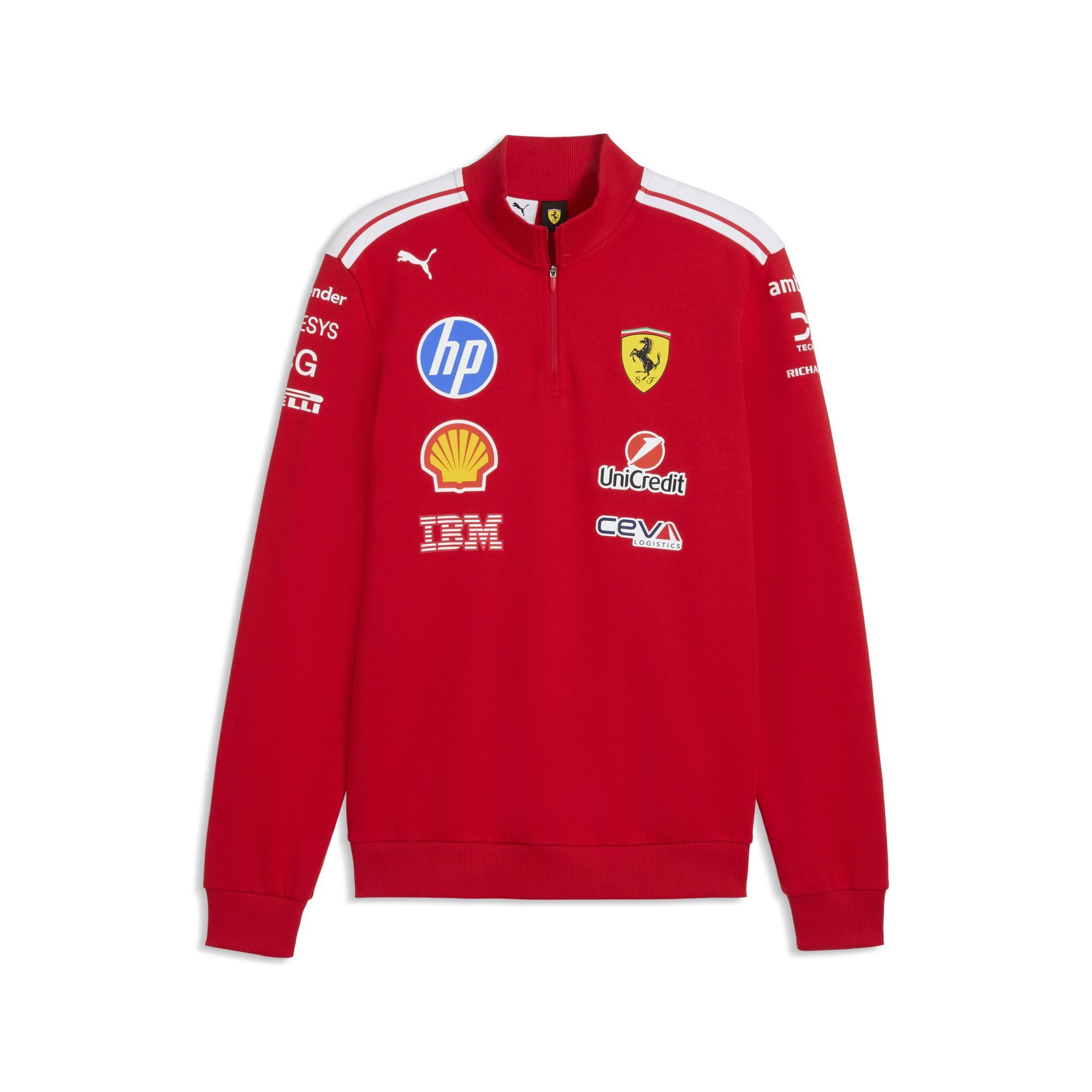 Scuderia Ferrari Stehkragenpullover Scuderia Ferrari Team Half Zip Puma 2026