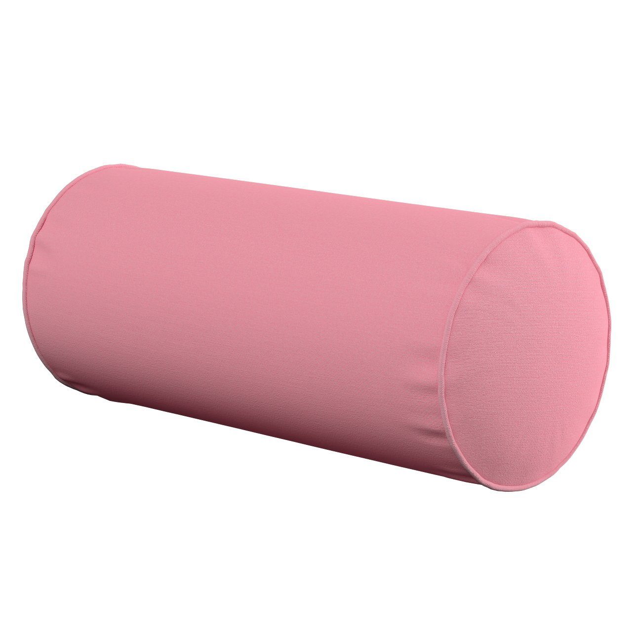 Dekoria Dekokissen Einfache Nackenrolle Ø 16 x 40 cm, Loneta rosa | Dekokissen