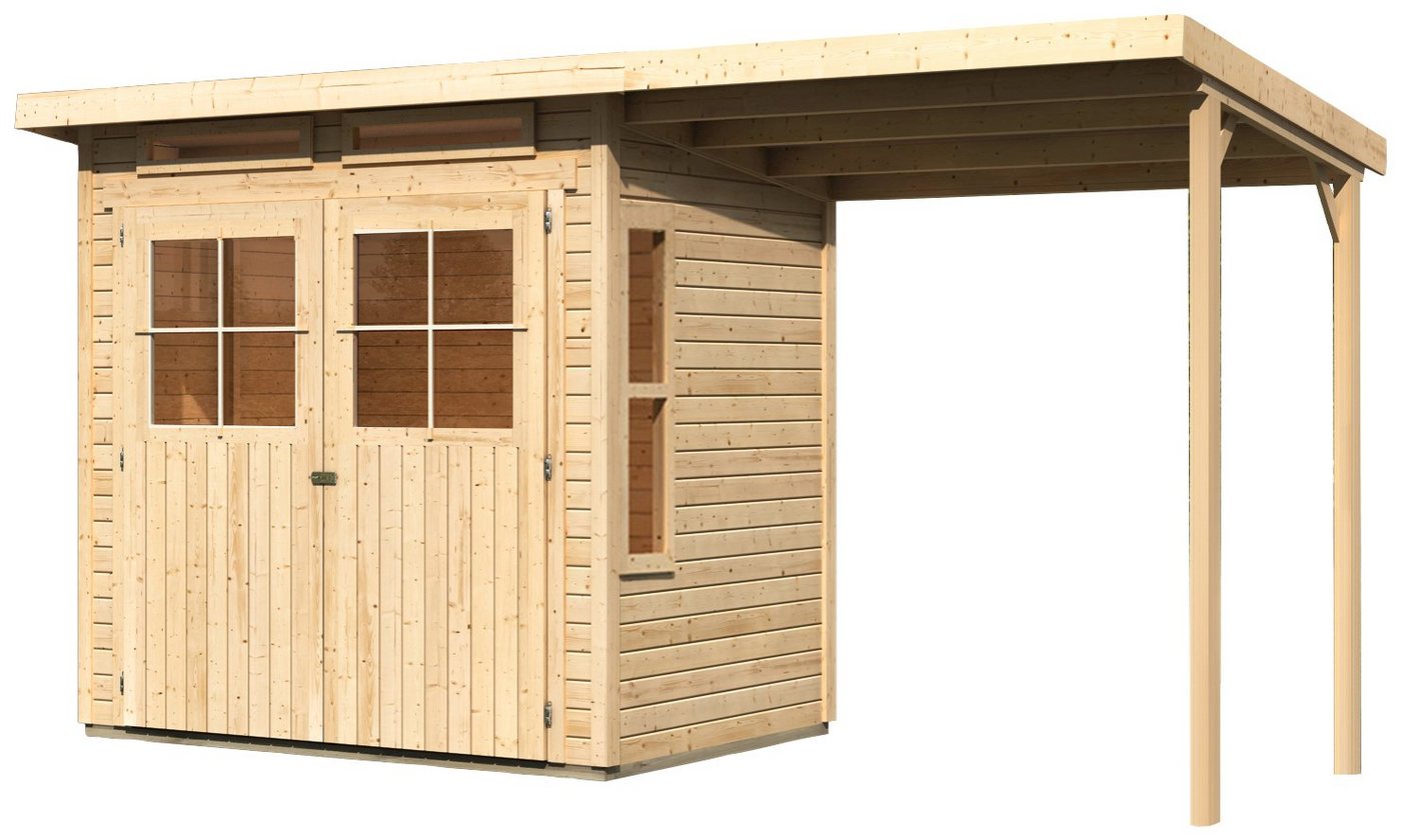 Thumbnail - Karibu Gartenhaus Falkensee 2, BxT: 415x175 cm, (Set)