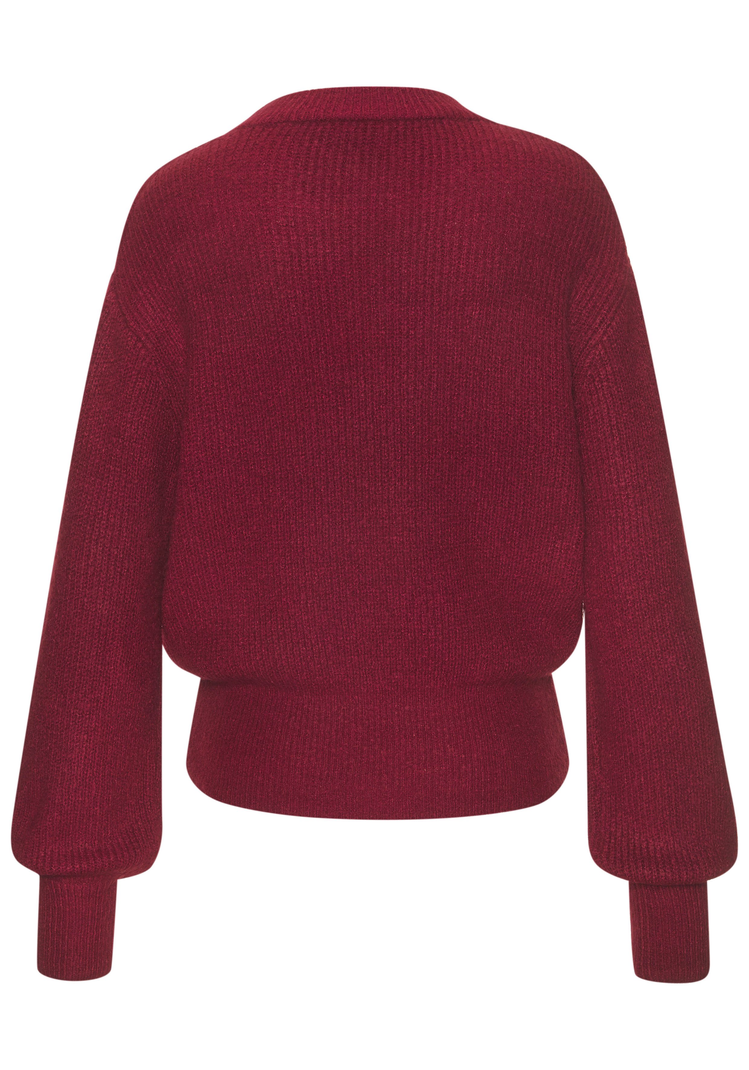 LASCANA Strickpullover in Melange-Optik, lockerer Damenpullover, günstig online kaufen