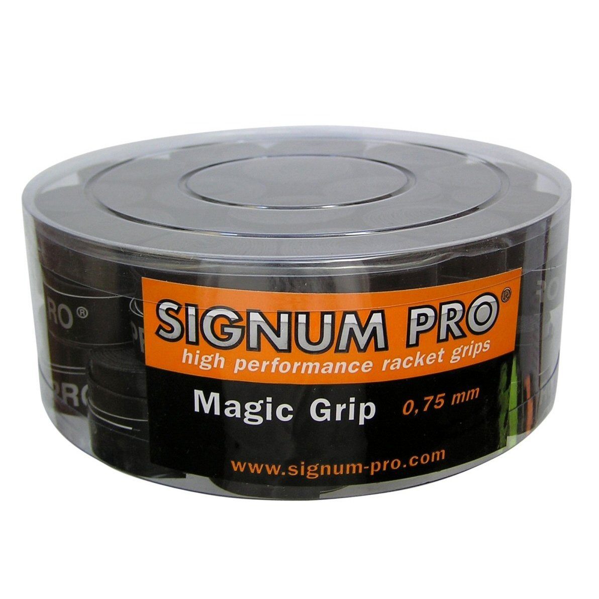Griffband Overgrip Magic 0.75mm schwarz 30er Box