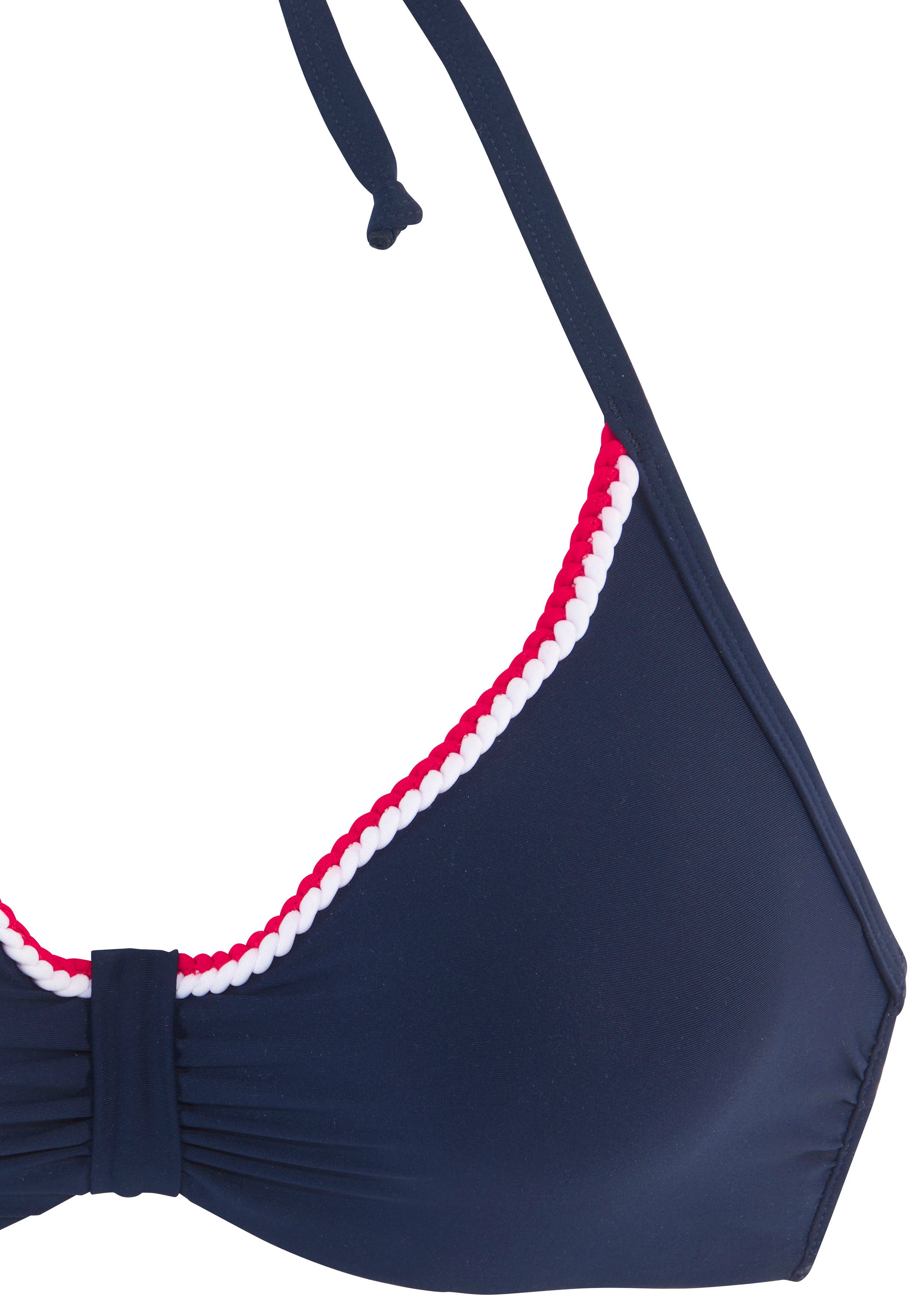 s.Oliver Bügel-Bikini-Top Junis, mit geflochtenen Details
