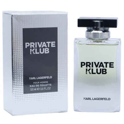 KARL LAGERFELD Eau de Toilette Karl Lagerfeld Private Klub Pour Homme Eau de Toilette Spray 100 ml