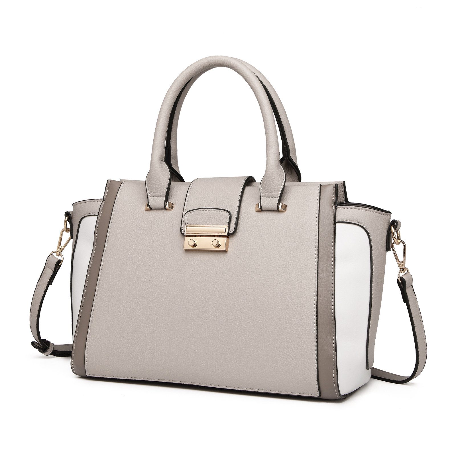 Henkeltasche Damen Shopper aus PU-Leder für Arbeit & Freizeit