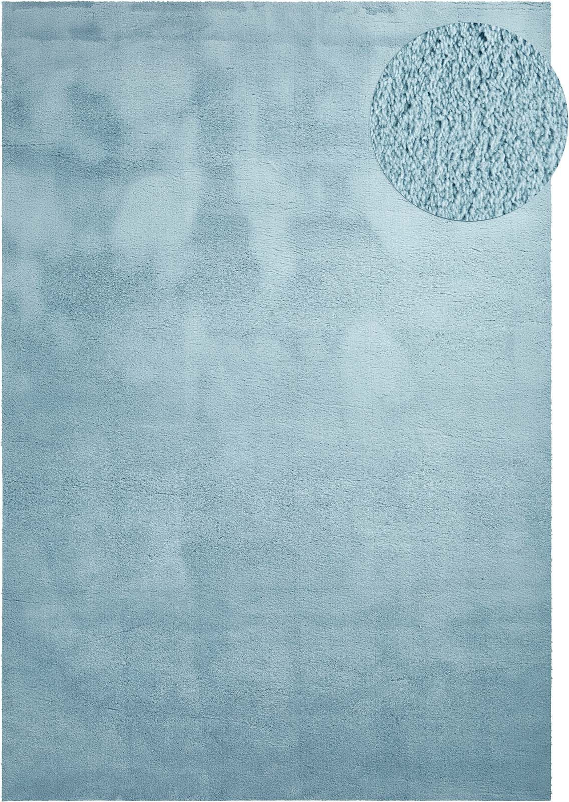 TaraCarpet Teppich Supersoft Kurzflorteppich Fiona Uni, günstig online kaufen