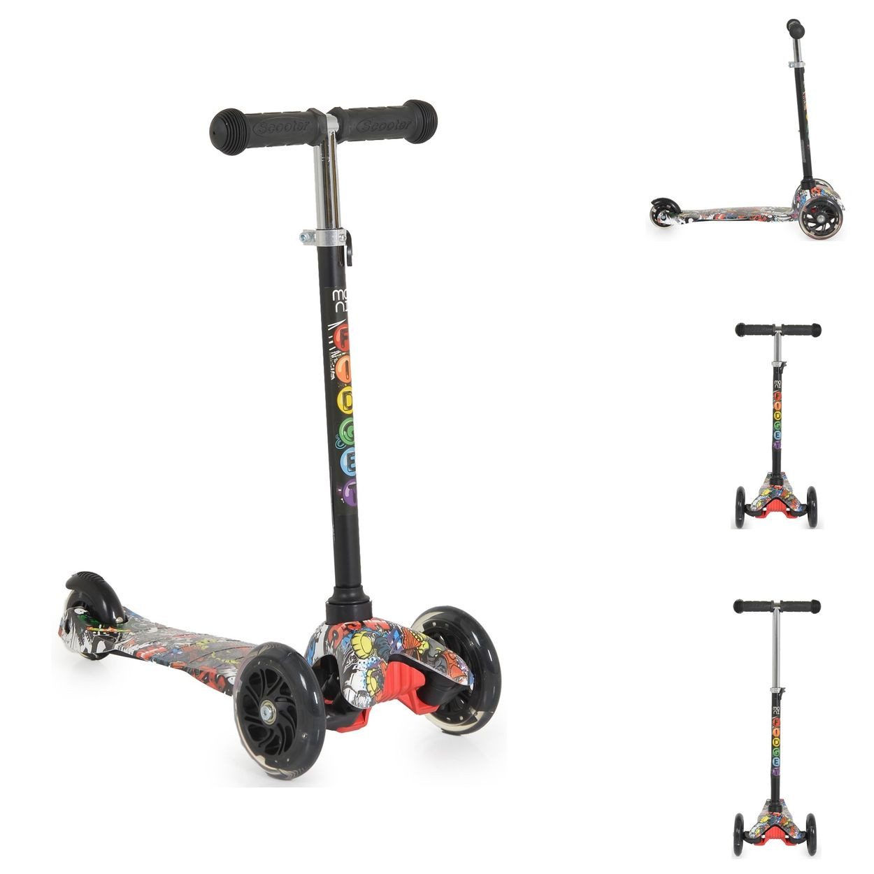 Cityroller Kinderroller Fidget 3 Räder
