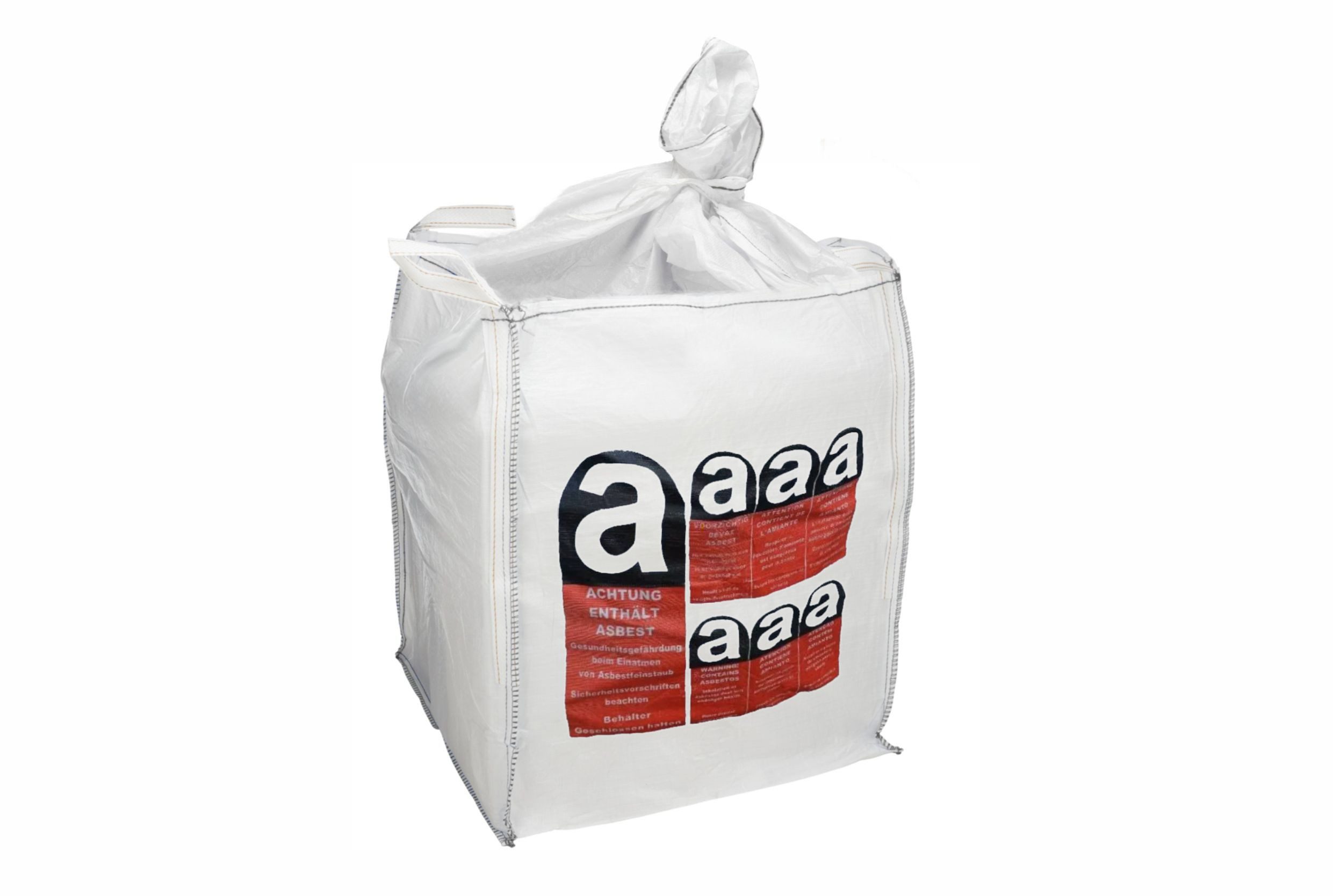 Big Bag Big Bag mit Schürze Asbest 90 x 90 x 110 cm