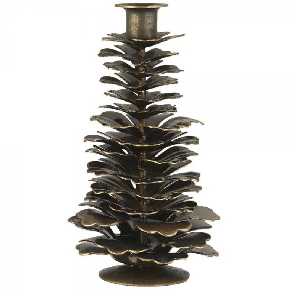 Ib Laursen Windlicht Ib Laursen Kerzenhalter Tannenzapfen für dünne Kerzen (12cm)