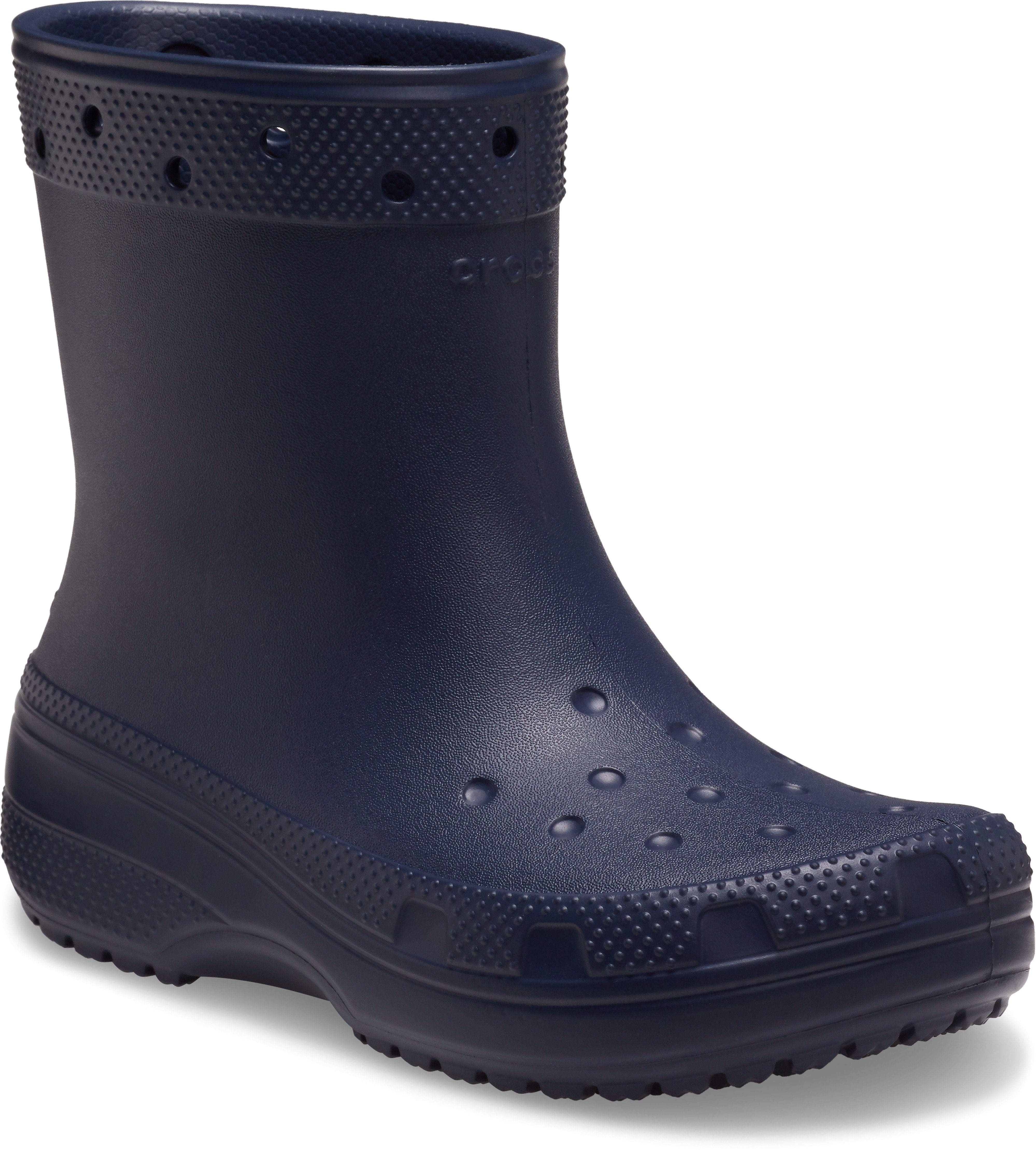 Crocs Classic Boot Gummistiefel zum Schlupfen navy-uni