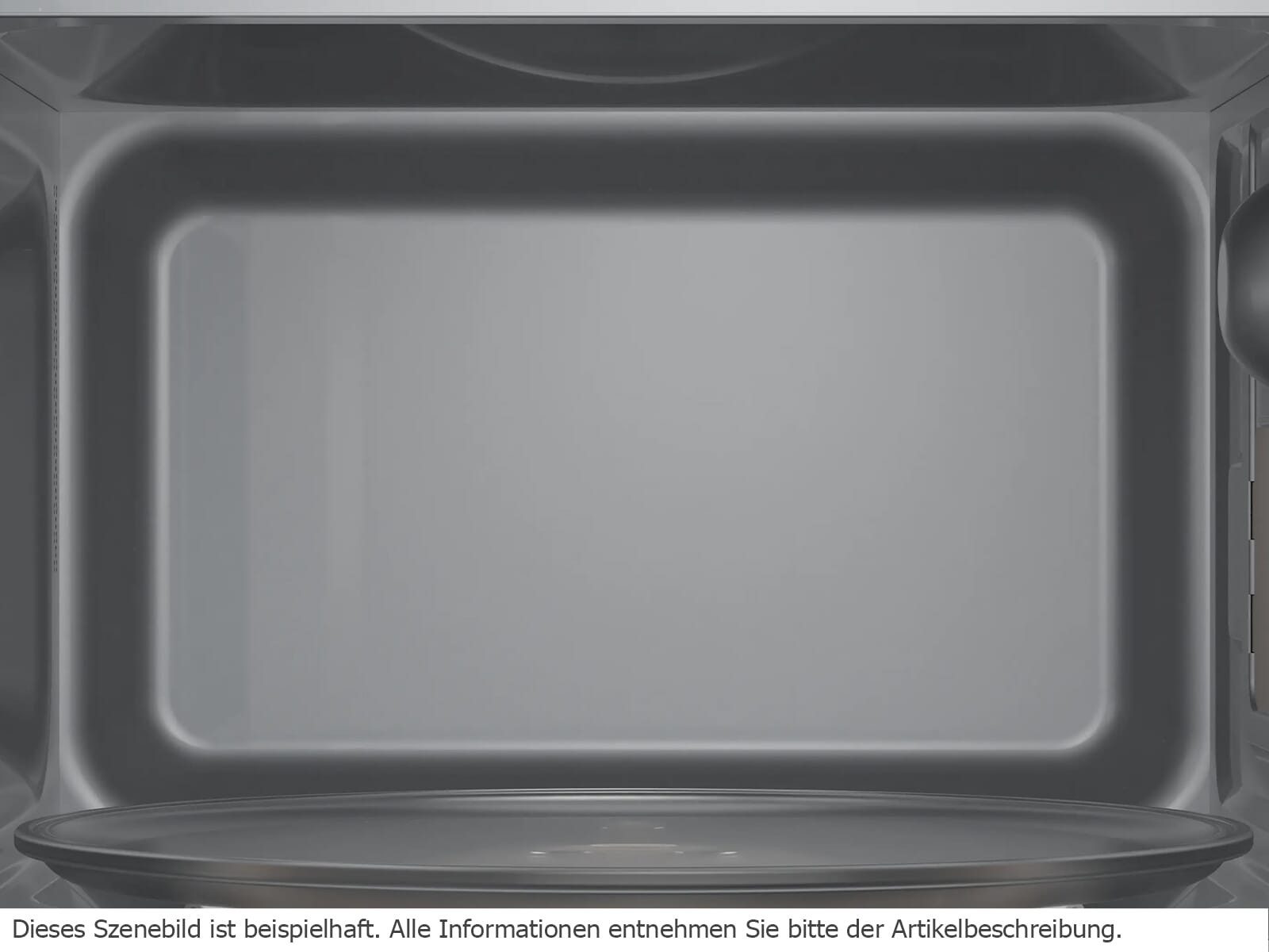 Constructa Einbau-Mikrowelle, Mikrowelle, Einfache Handhabung in schickem Design