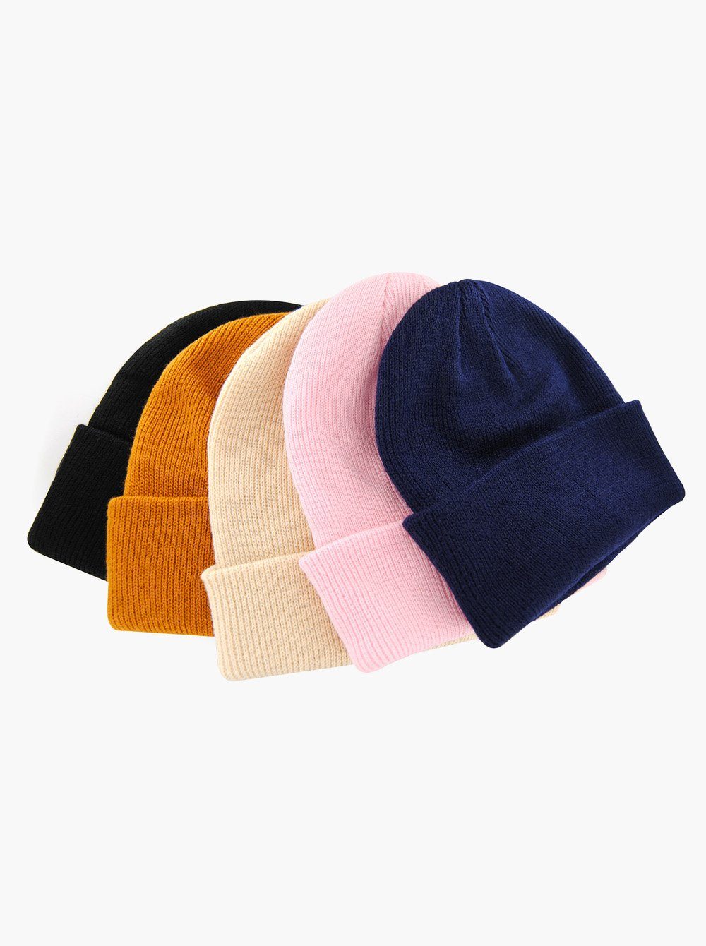 axy Beanie Kinder Winter Strickmütze Beanie Wintermütze Mütze 1-6 Jahren Kindermütze für Jungen Mädchen Kleinkind Unisex Unifarbe – Bild 4 von 5