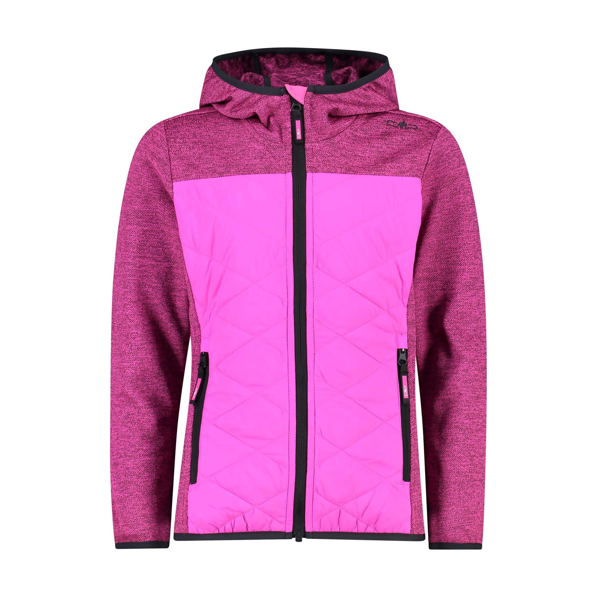Outdoorjacke CMP Mädchen Jacke G Hybrid Jacket Fix Hood 32H5465